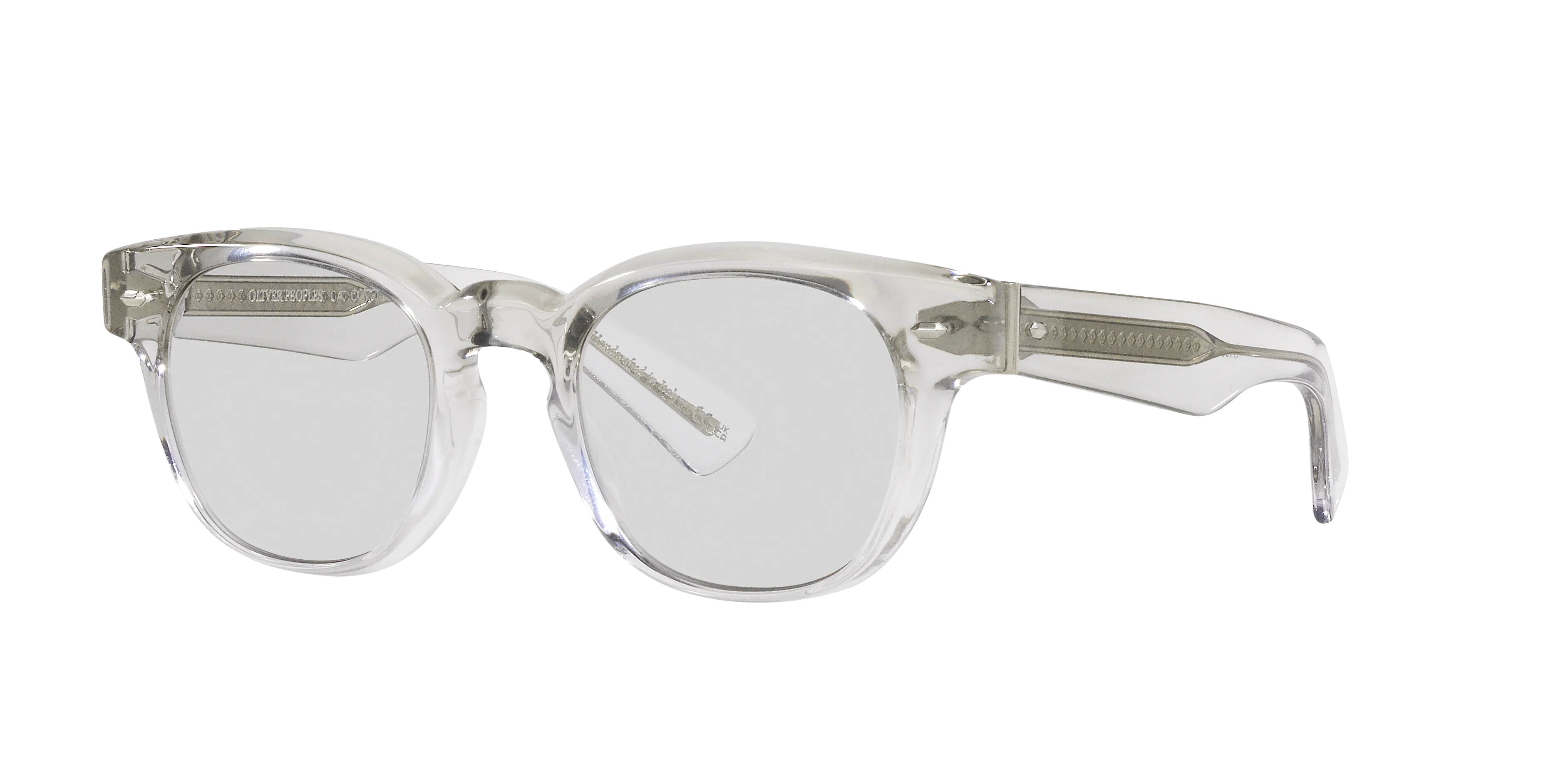 Oliver Peoples OV5508U ALLENBY 1752 Montature da vista Acetato Nero Argento Squadrata Normale - immagine 1