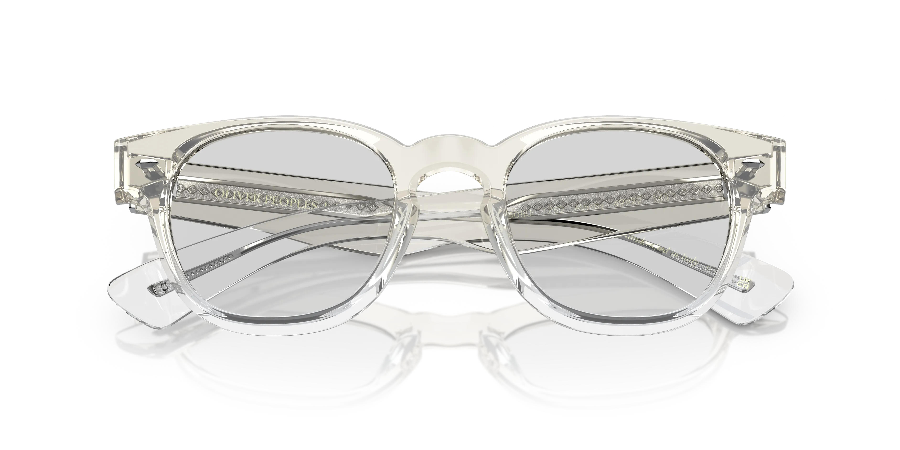 Oliver Peoples OV5508U ALLENBY 1752 Montature da vista Acetato Nero Argento Squadrata Normale - immagine 2