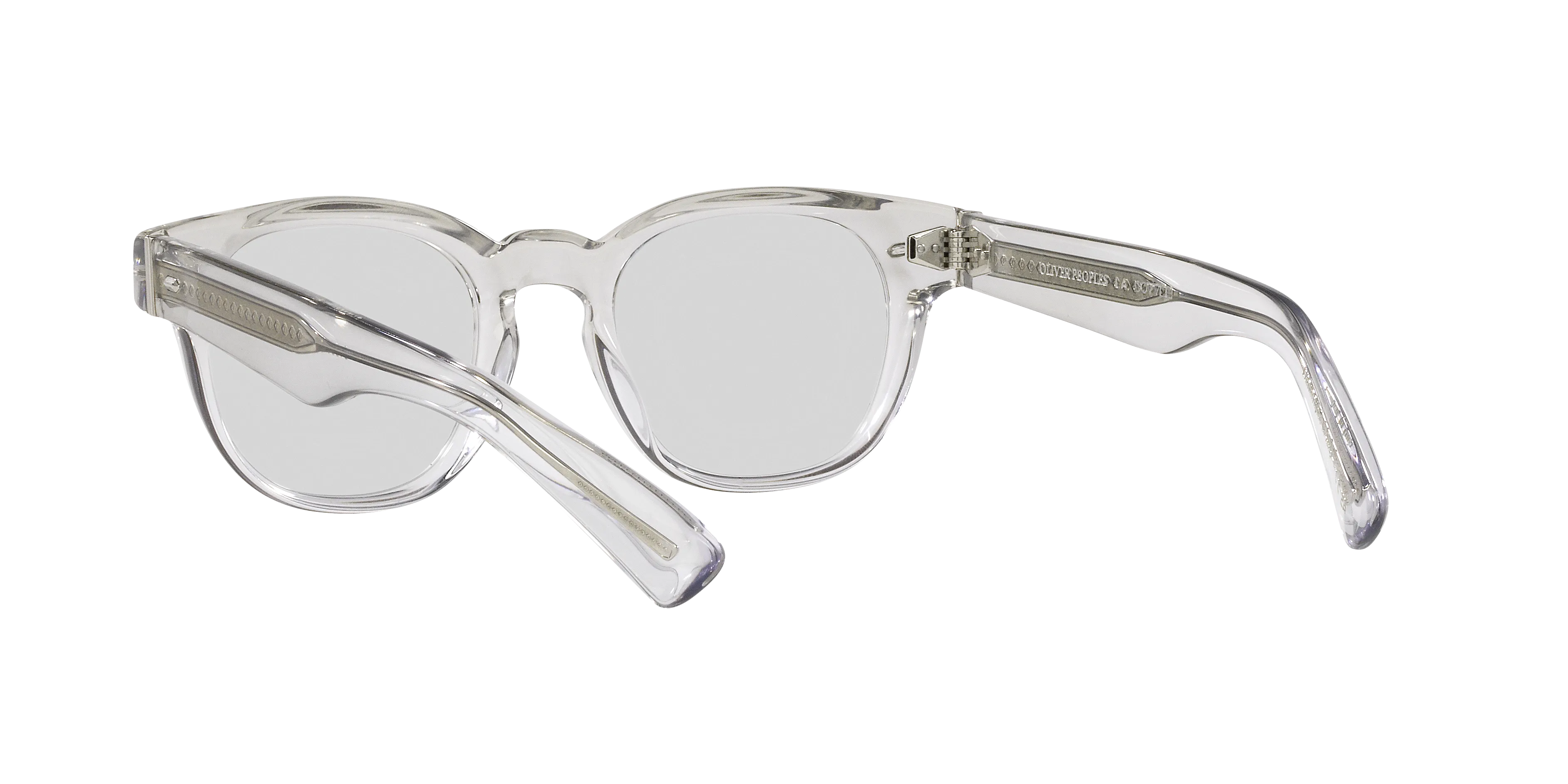 Oliver Peoples OV5508U ALLENBY 1752 Montature da vista Acetato Nero Argento Squadrata Normale - immagine 4