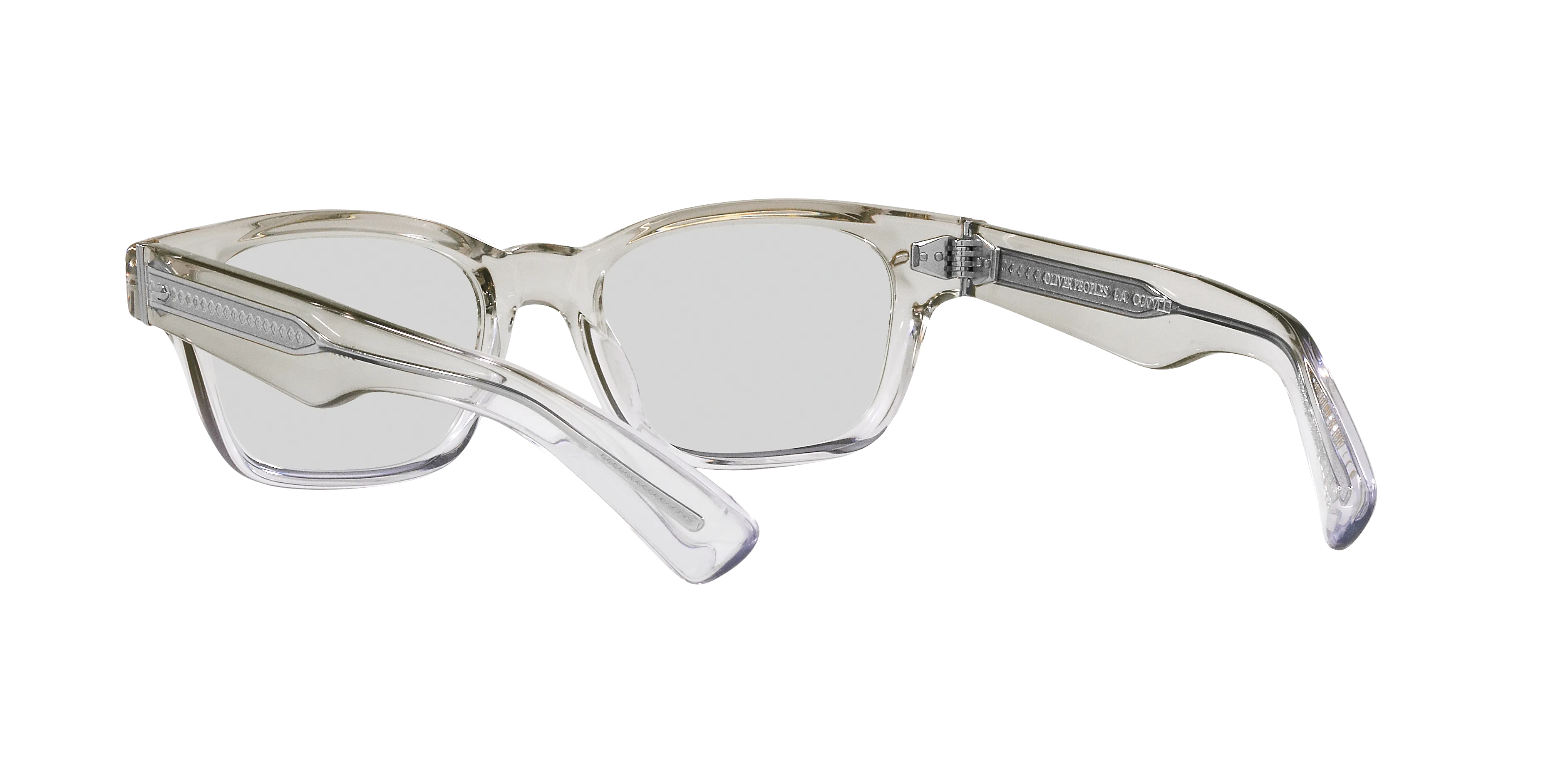 Oliver Peoples OV5507U LATIMORE 1752 Montature da vista Acetato Nero Argento Pillow Normale - immagine 4