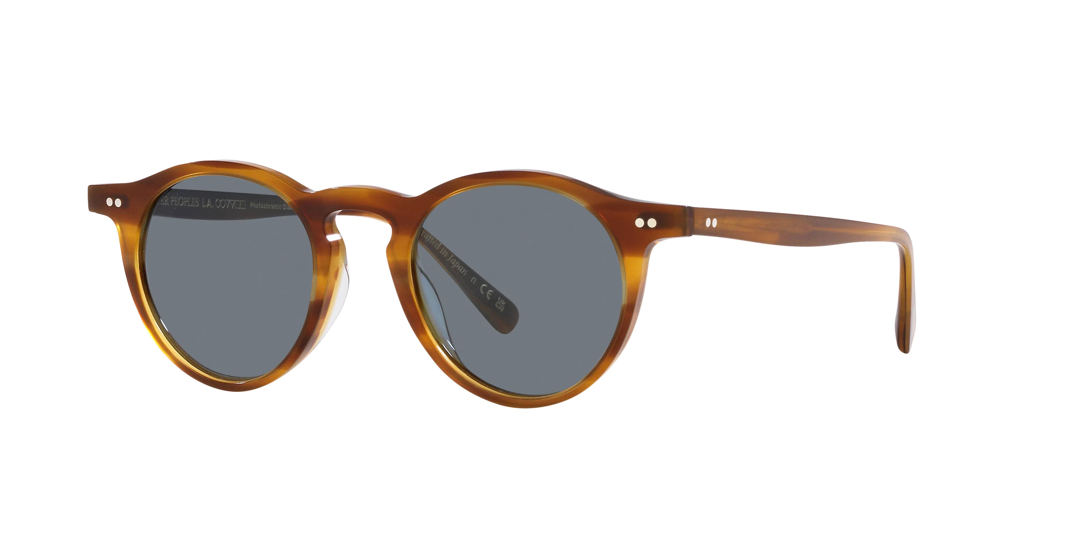 Oliver Peoples OV5504SU OP-13 SUN 1753R8 Occhiali da sole Acetato Verde Grigio Rotonda Fotocromatiche - immagine 1