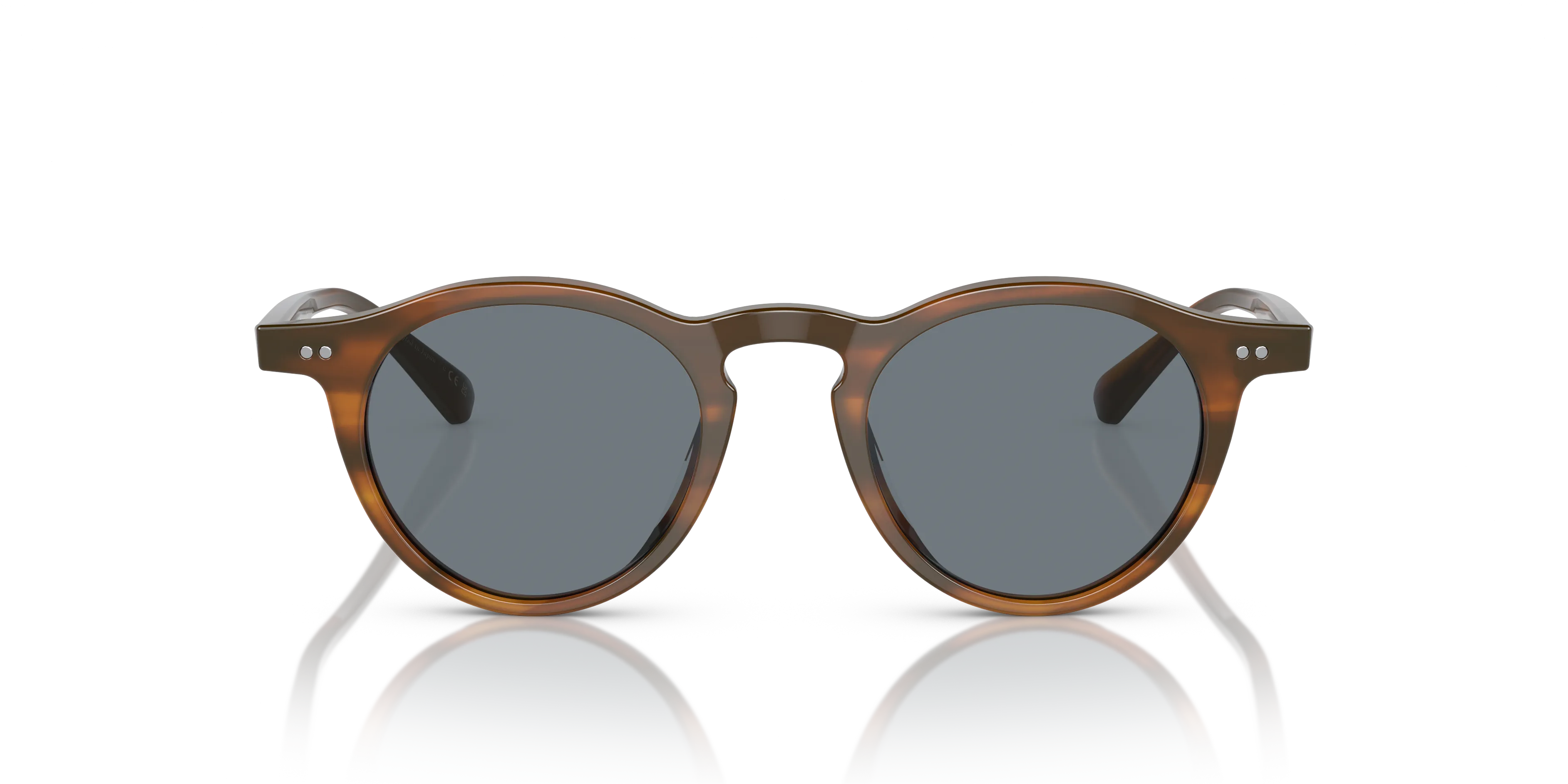 Oliver Peoples OV5504SU OP-13 SUN 1753R8 Occhiali da sole Acetato Verde Grigio Rotonda Fotocromatiche - immagine 3