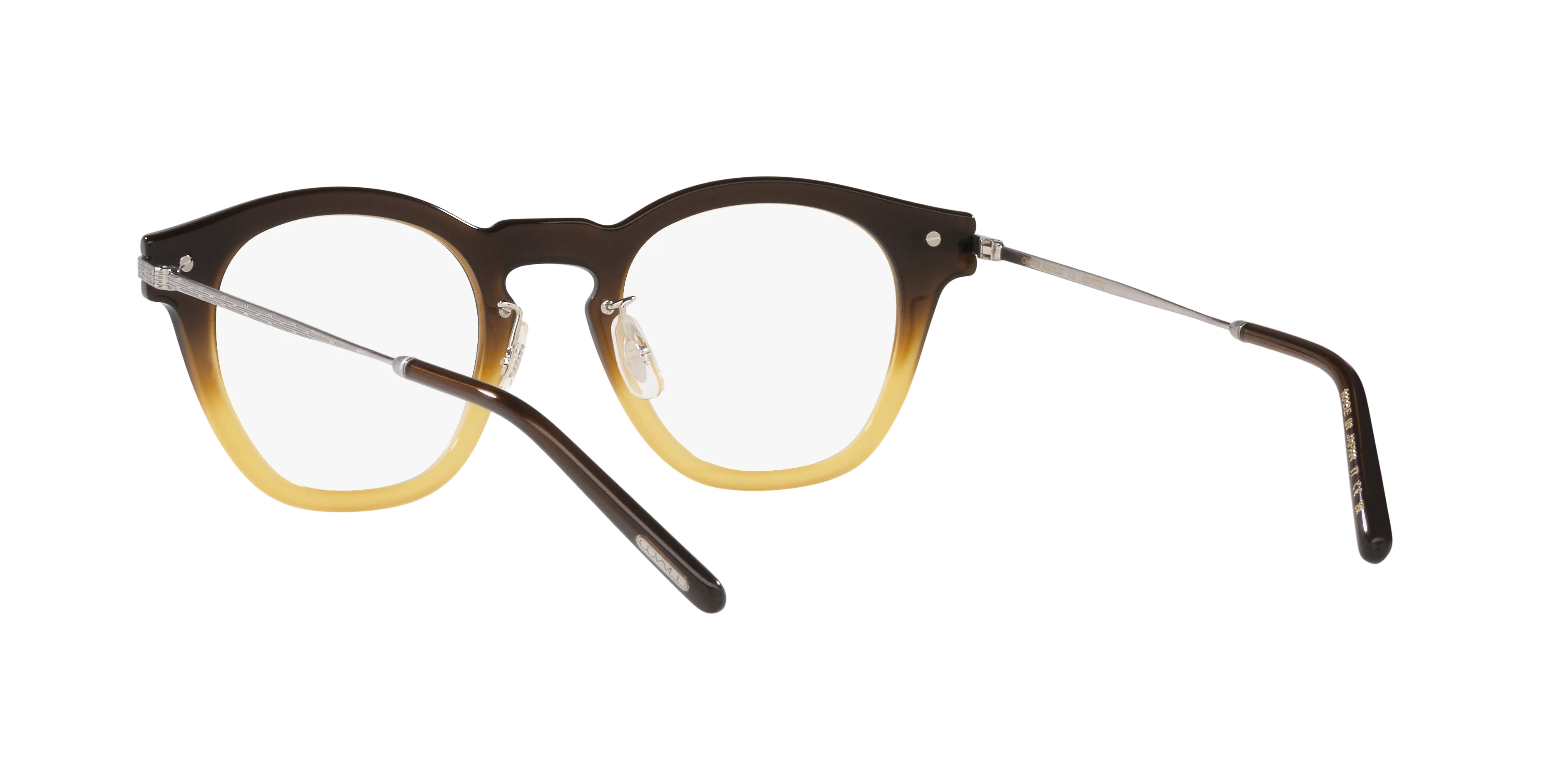 Oliver Peoples OV5496 LEN 1746 Montature da vista Acetato Marrone Trasparente Squadrata Normale - immagine 4