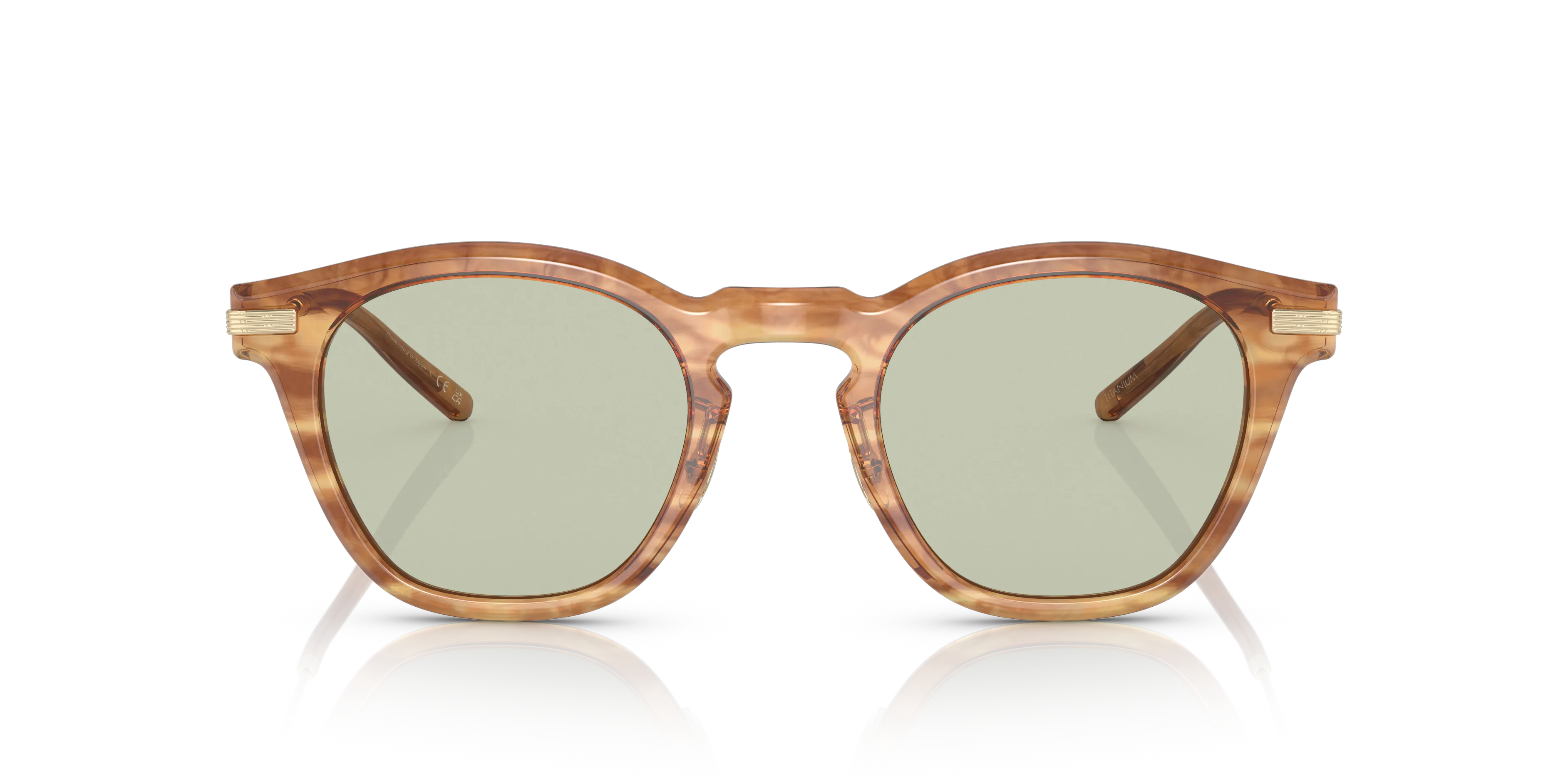 Oliver Peoples OV5496 LEN 1744 Montature da vista Acetato Tartaruga Verde Squadrata Normale - immagine 3