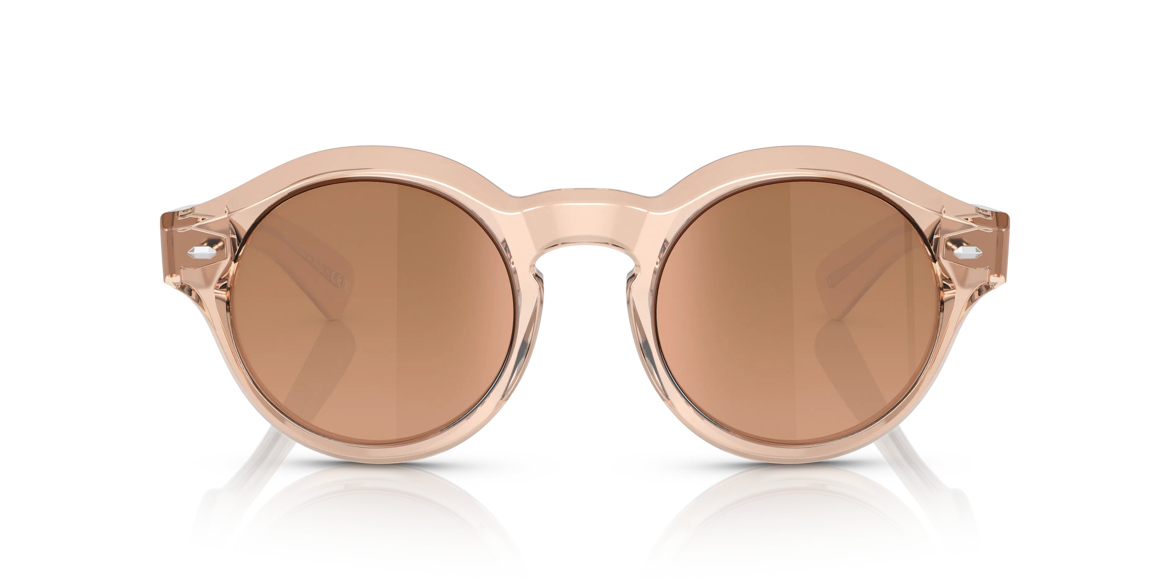 Oliver Peoples OV5493SU CASSAVET 147142 Occhiali da sole Acetato Rosa Rosa Rotonda Normale - immagine 3