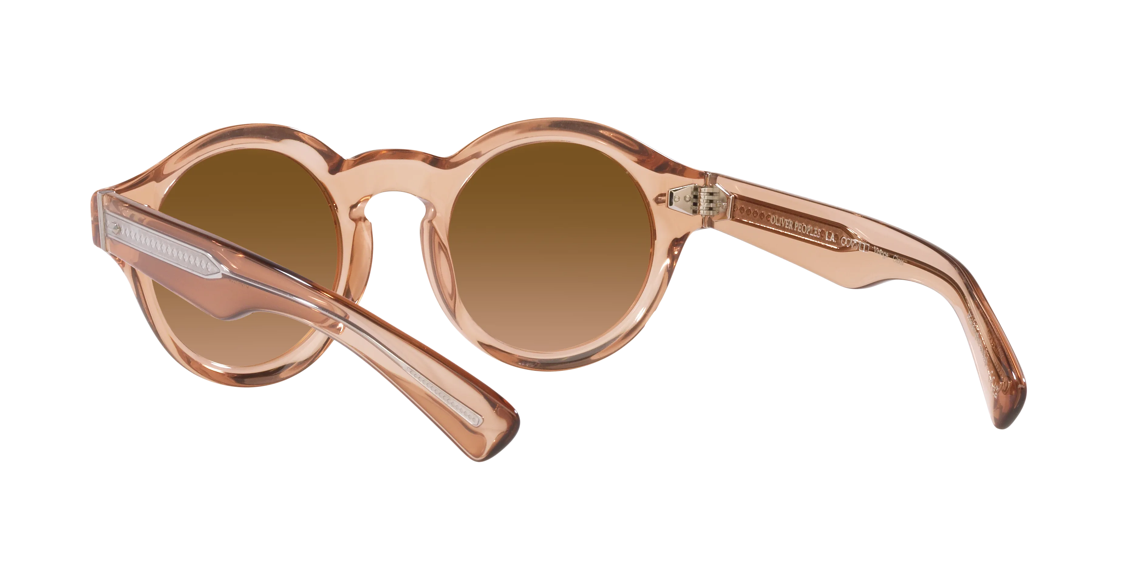 Oliver Peoples OV5493SU CASSAVET 147142 Occhiali da sole Acetato Rosa Rosa Rotonda Normale - immagine 4