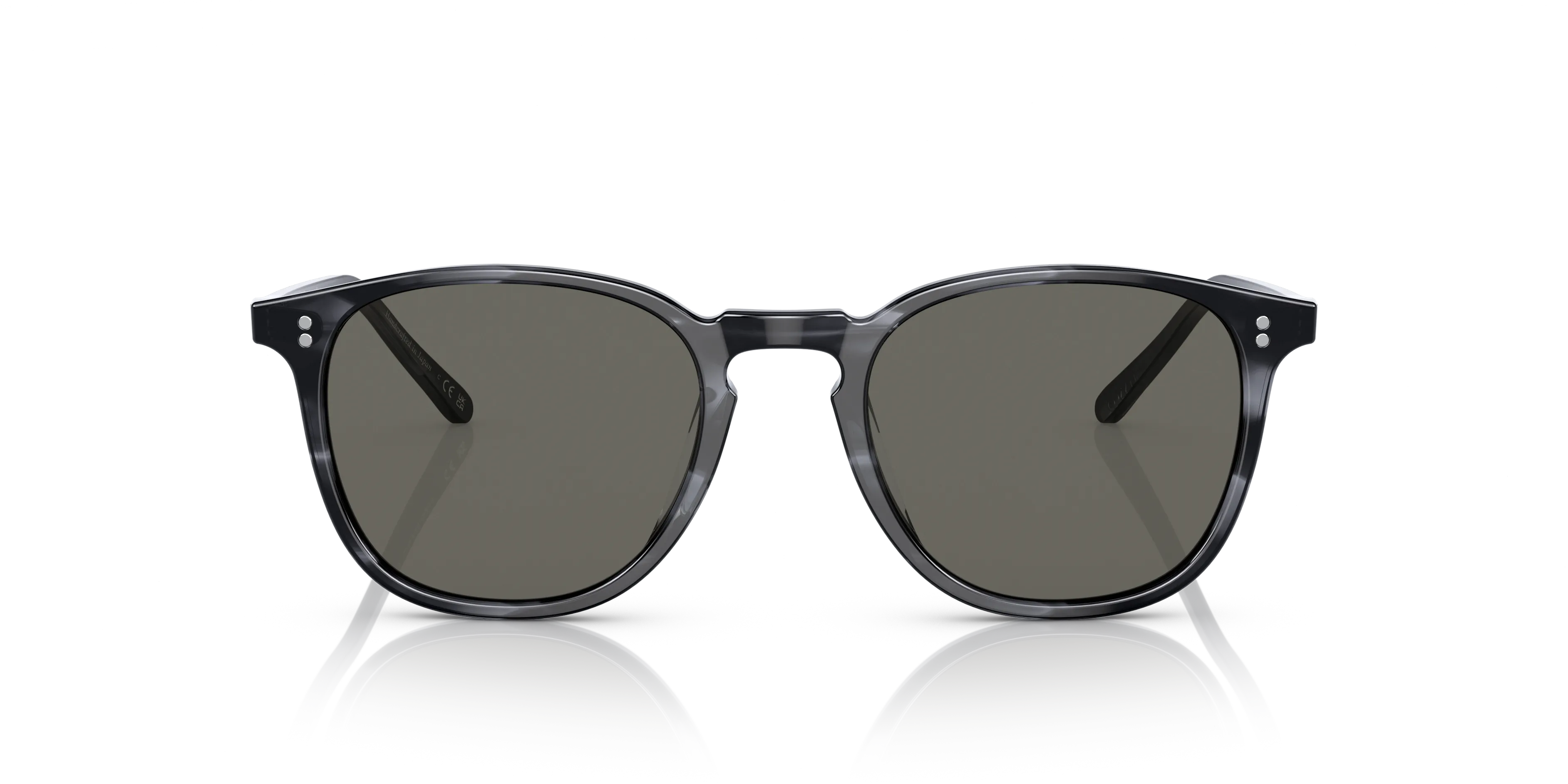 Oliver Peoples OV5491SU FINLEY 1993 SUN 1734R5 Occhiali da sole Acetato Blu Grigio Rotonda Normale - immagine 3