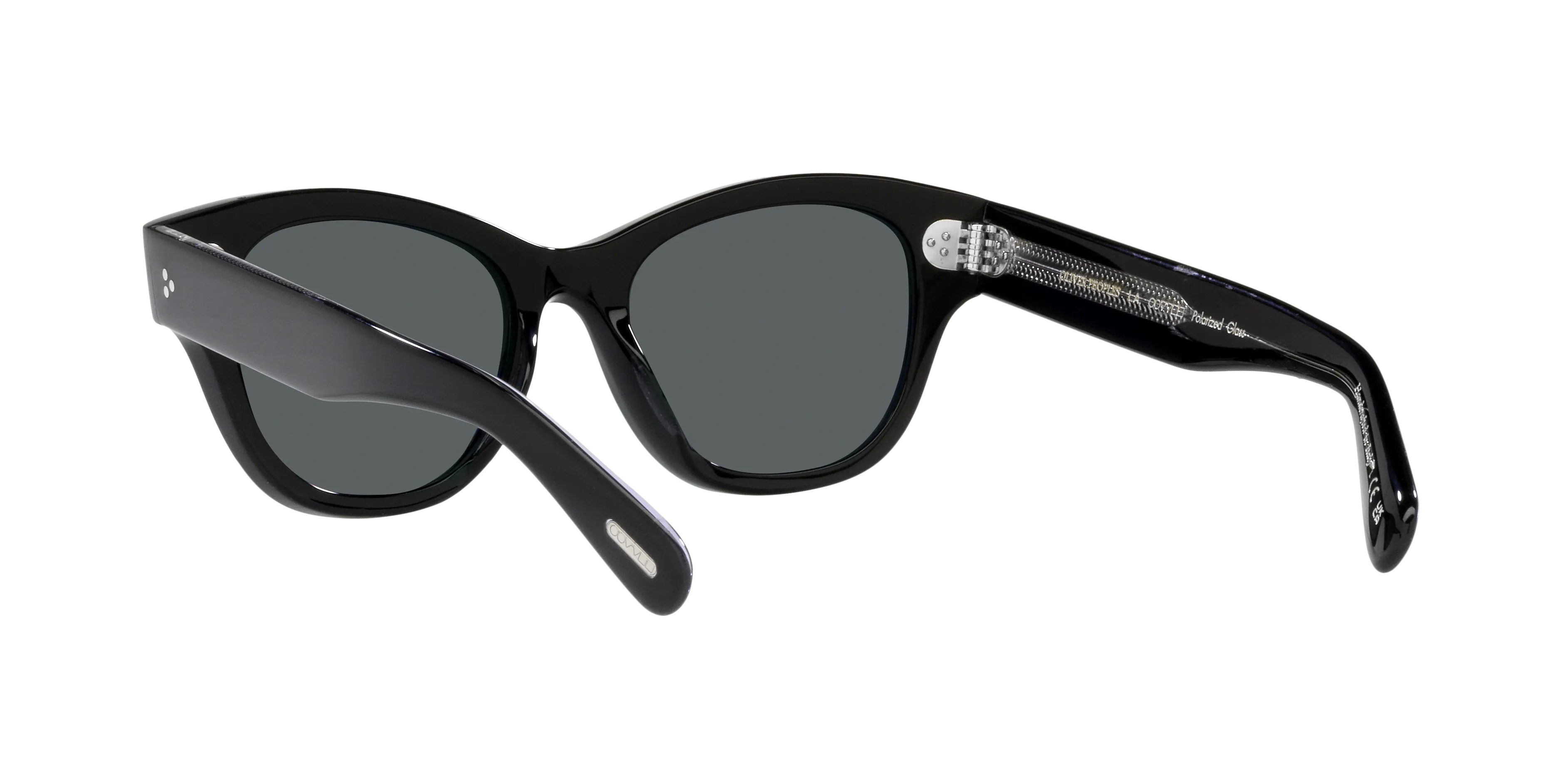 Oliver Peoples OV5490SU EADIE 1492P2 Occhiali da sole Acetato Nero Grigio Pillow Polarizzata - immagine 4
