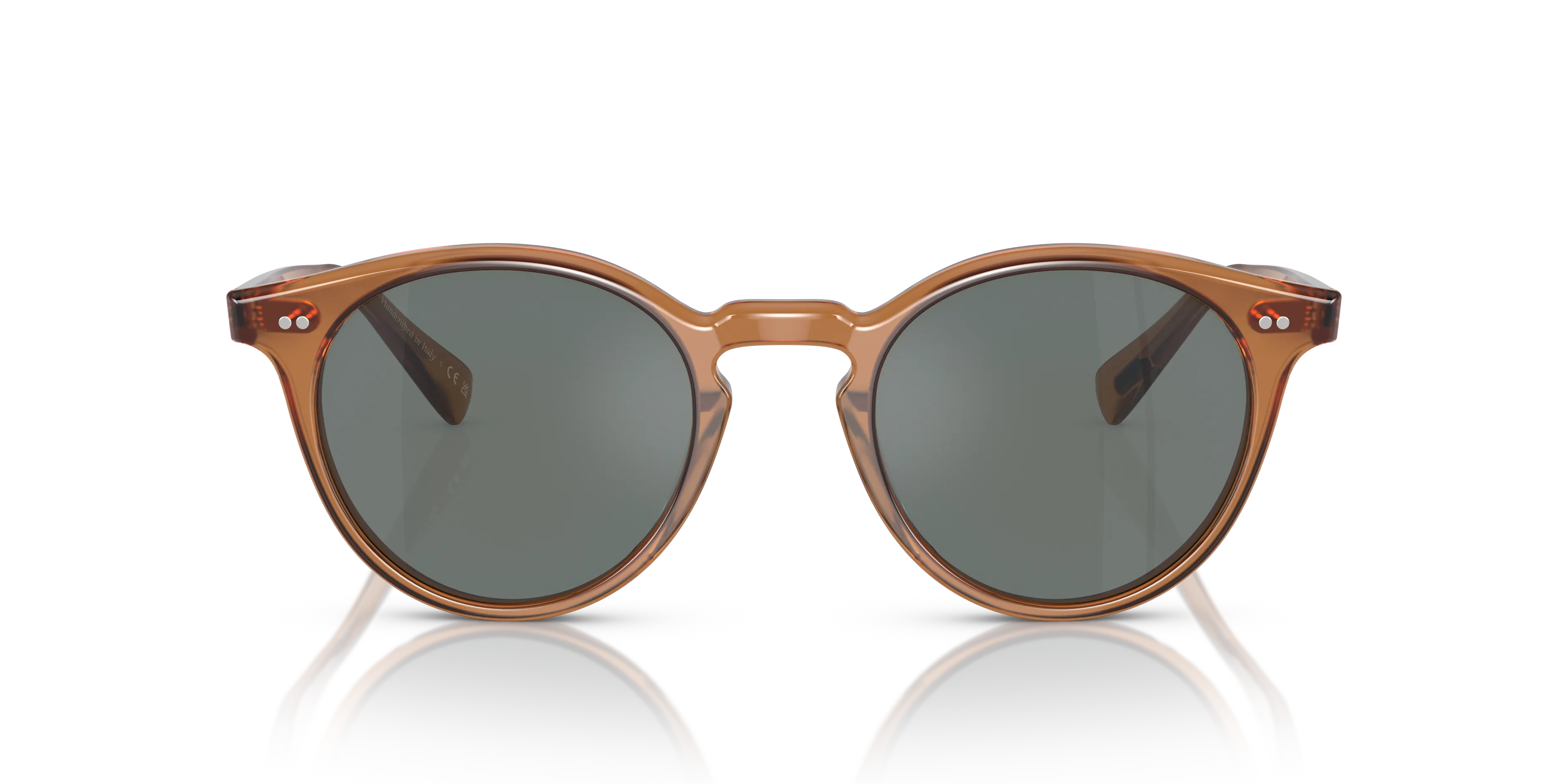 Oliver Peoples OV5459SU ROMARE SUN 1783W5 Occhiali da sole Acetato Marrone Blu Pantos Normale - immagine 3