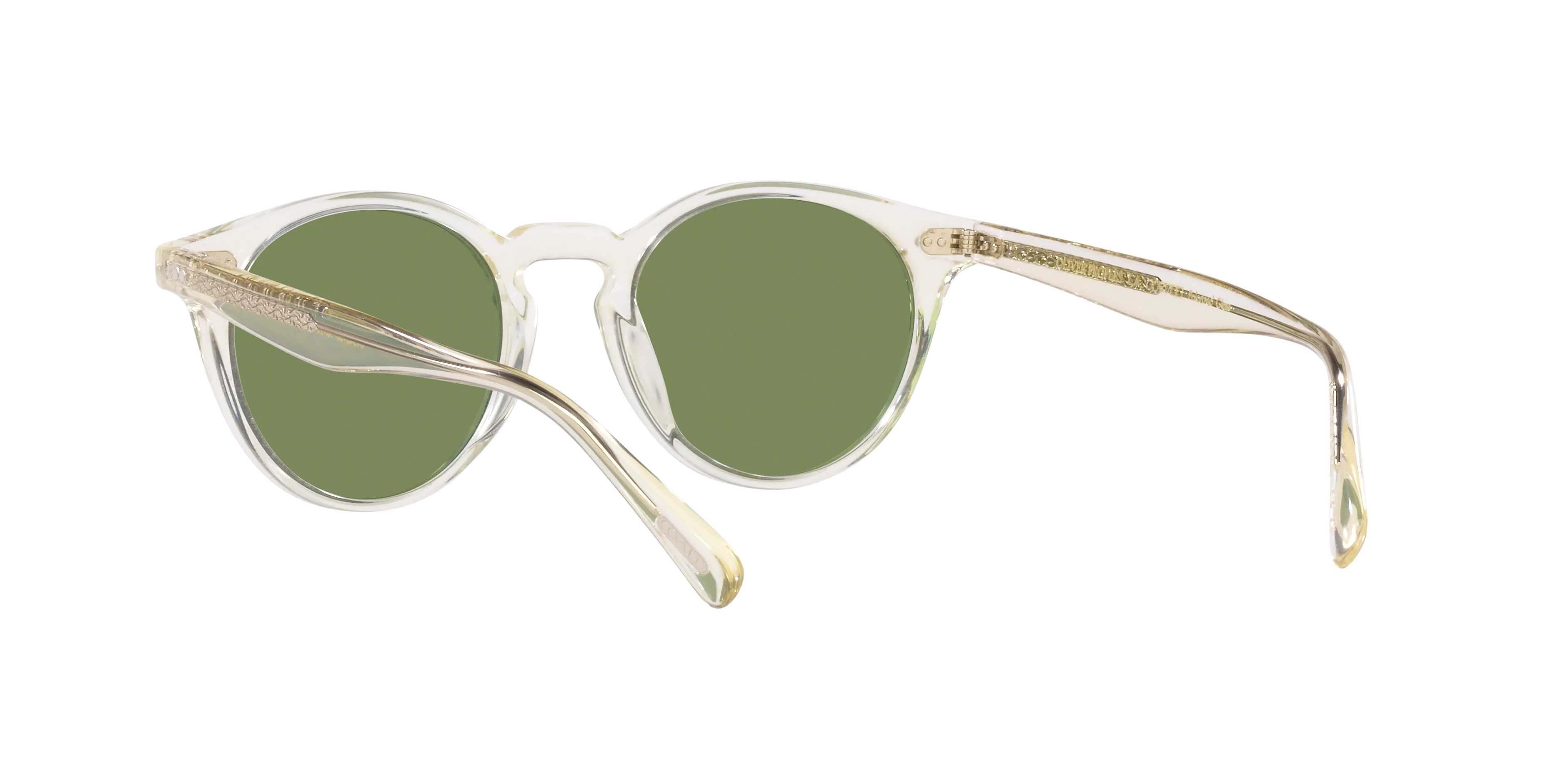 Oliver Peoples OV5459SU ROMARE SUN 1692O9 Occhiali da sole Acetato Marrone Verde Pantos Polarizzata - immagine 4