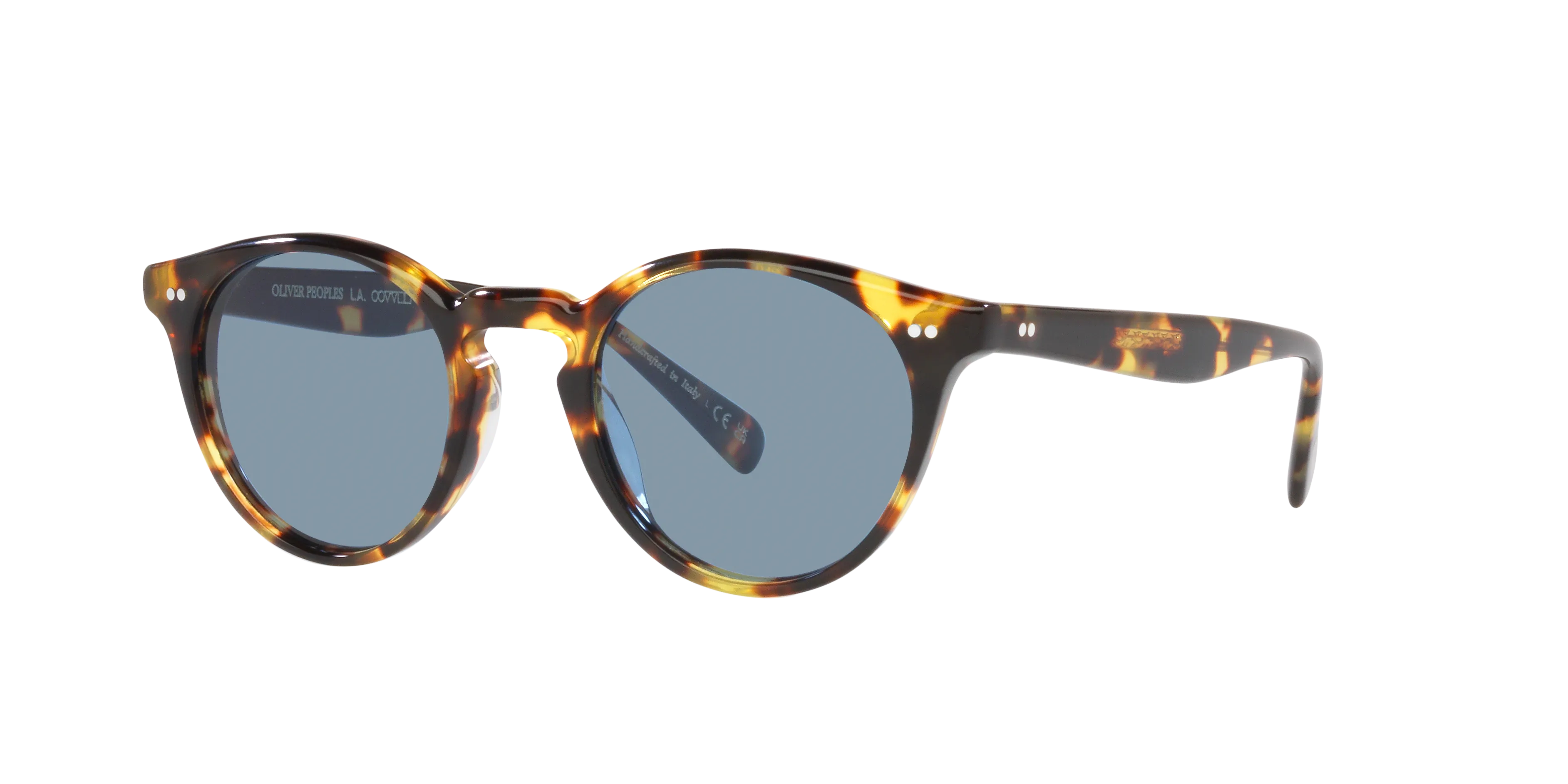 Oliver Peoples OV5459SU ROMARE SUN 140756 Occhiali da sole Acetato Tartaruga Blu Pantos Normale - immagine 1