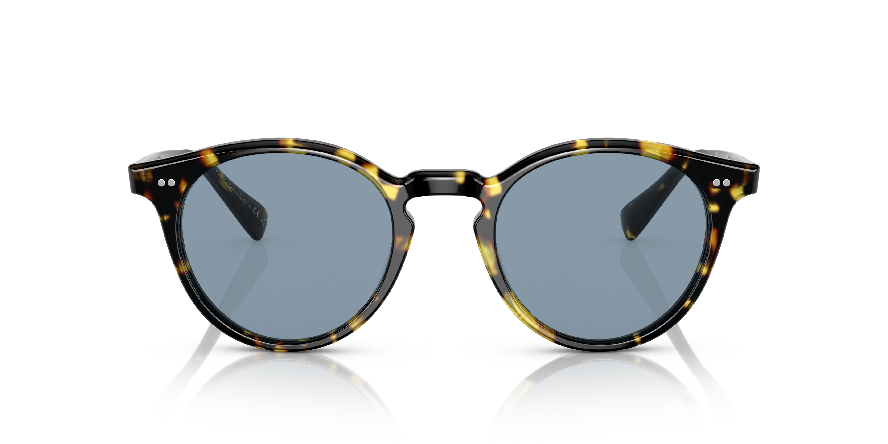 Oliver Peoples OV5459SU ROMARE SUN 140756 Occhiali da sole Acetato Tartaruga Blu Pantos Normale - immagine 3