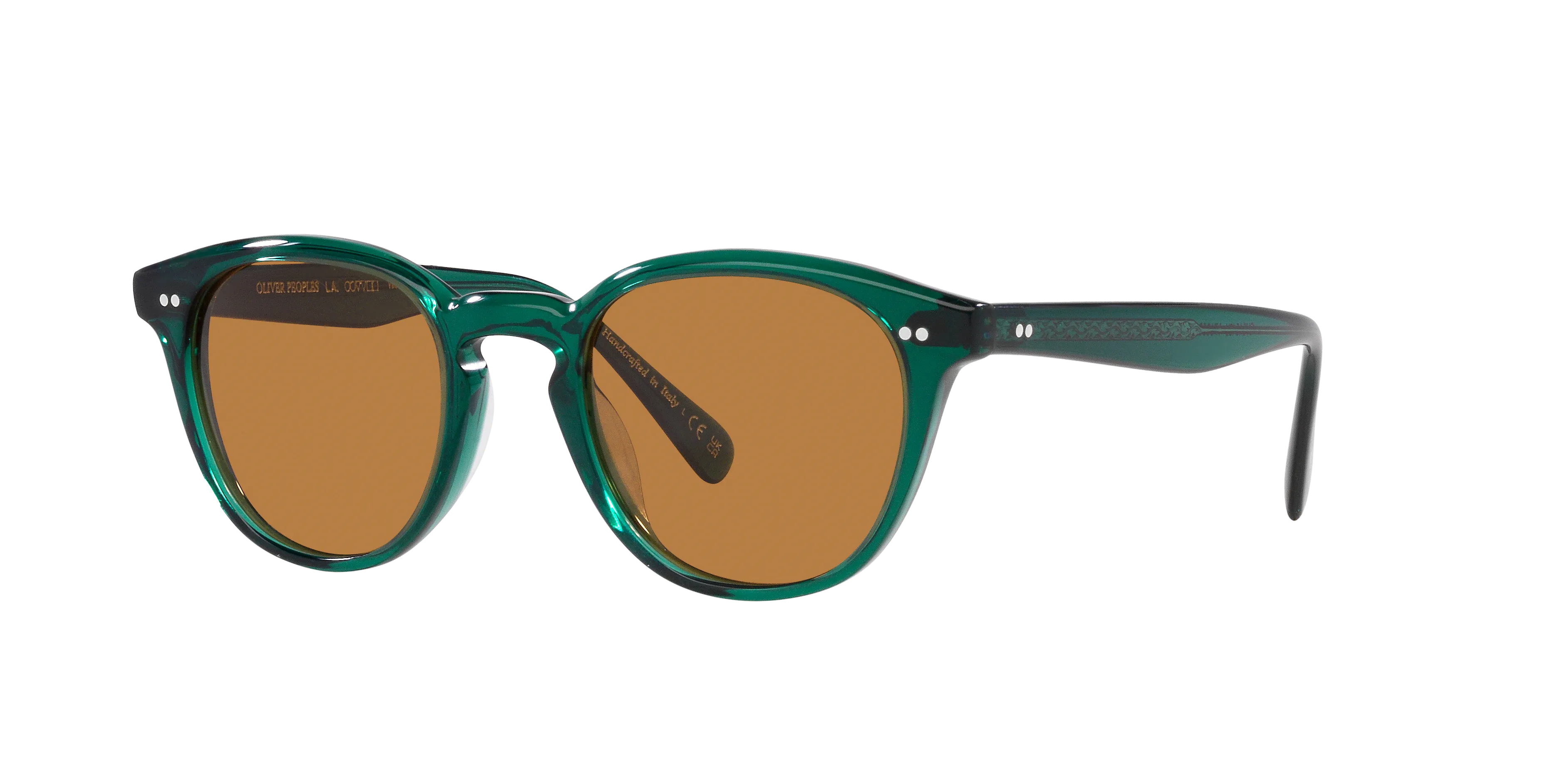 Oliver Peoples OV5454SU DESMON SUN 176353 Occhiali da sole Acetato Verde Arancione Pantos Normale - immagine 1