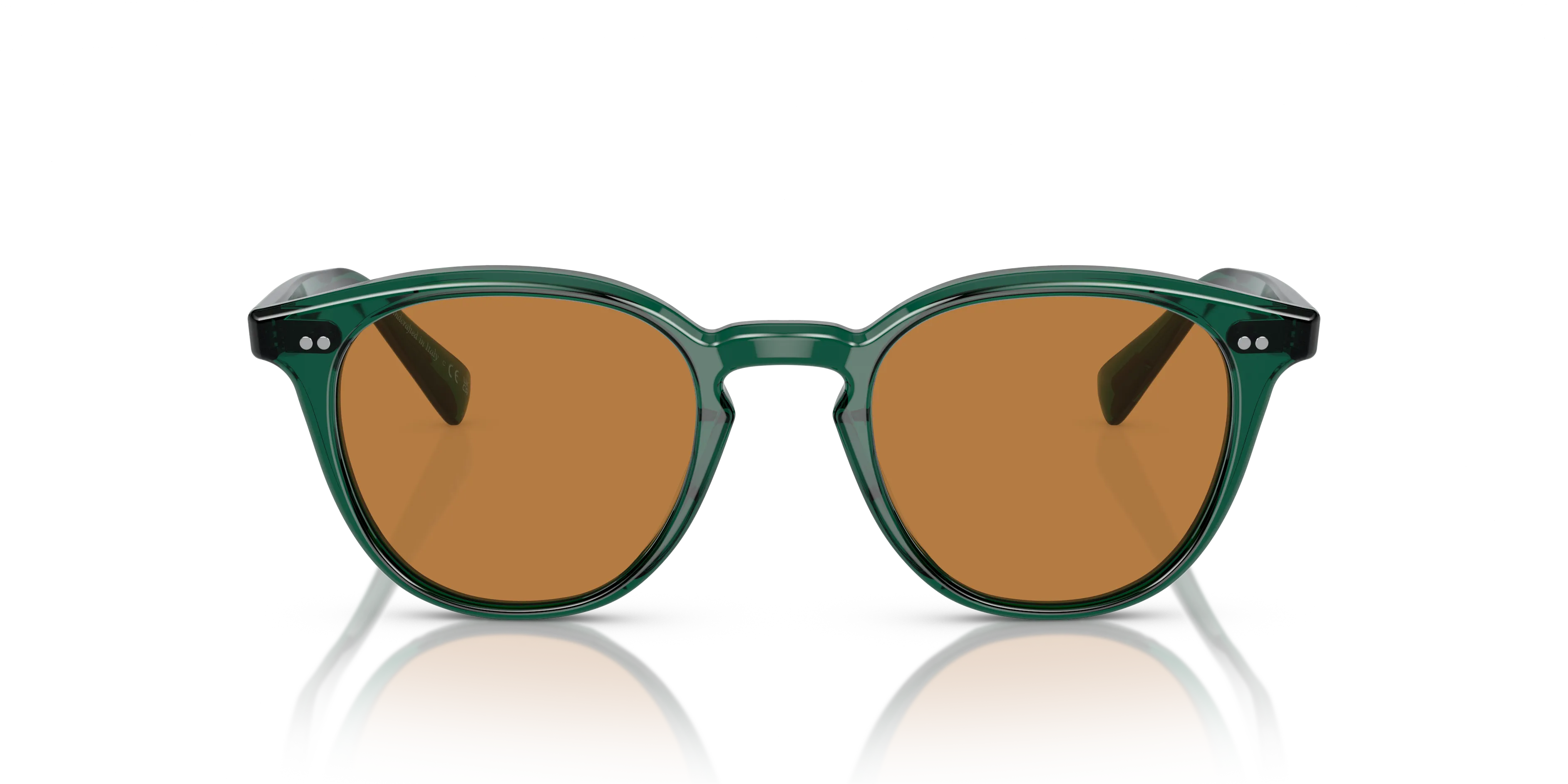 Oliver Peoples OV5454SU DESMON SUN 176353 Occhiali da sole Acetato Verde Arancione Pantos Normale - immagine 3