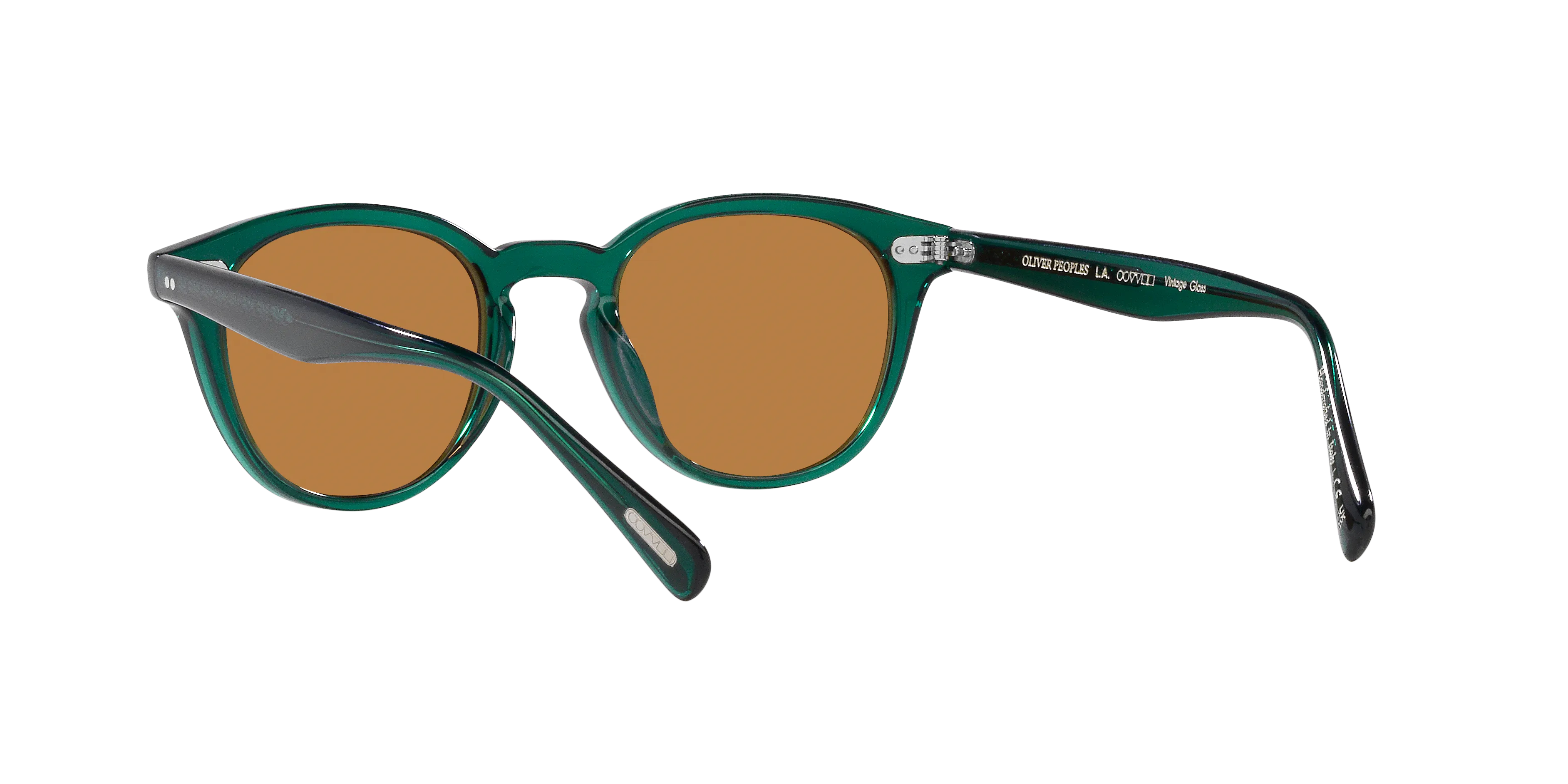 Oliver Peoples OV5454SU DESMON SUN 176353 Occhiali da sole Acetato Verde Arancione Pantos Normale - immagine 4