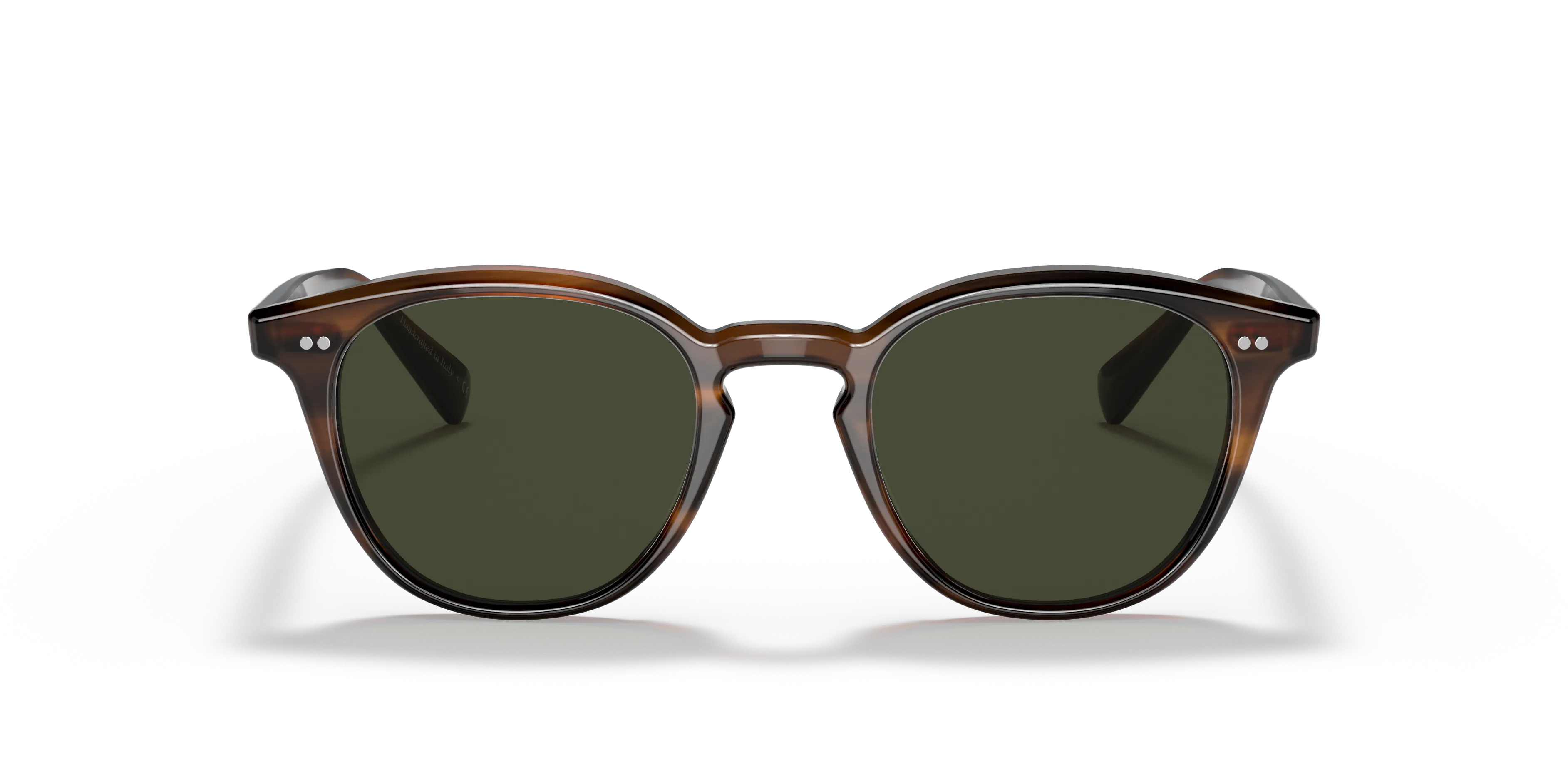 Oliver Peoples OV5454SU DESMON SUN 1724P1 Occhiali da sole Acetato Marrone Verde G15 Pantos Polarizzata - immagine 3