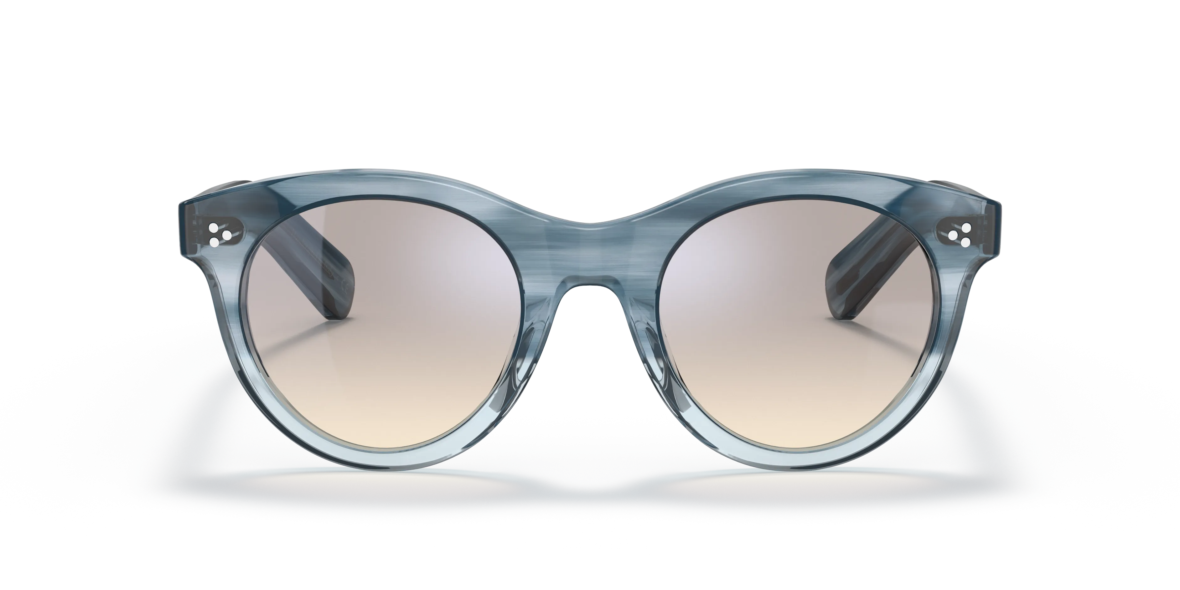 Oliver Peoples OV5451SU MERRIVALE 170232 Occhiali da sole Acetato Blu Grigio Rotonda Normale - immagine 3