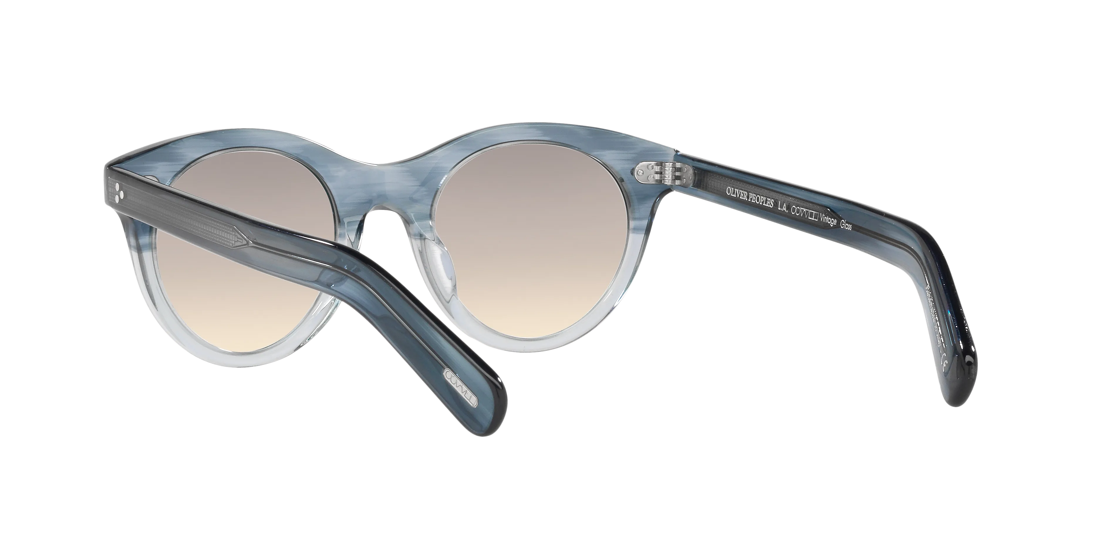 Oliver Peoples OV5451SU MERRIVALE 170232 Occhiali da sole Acetato Blu Grigio Rotonda Normale - immagine 4