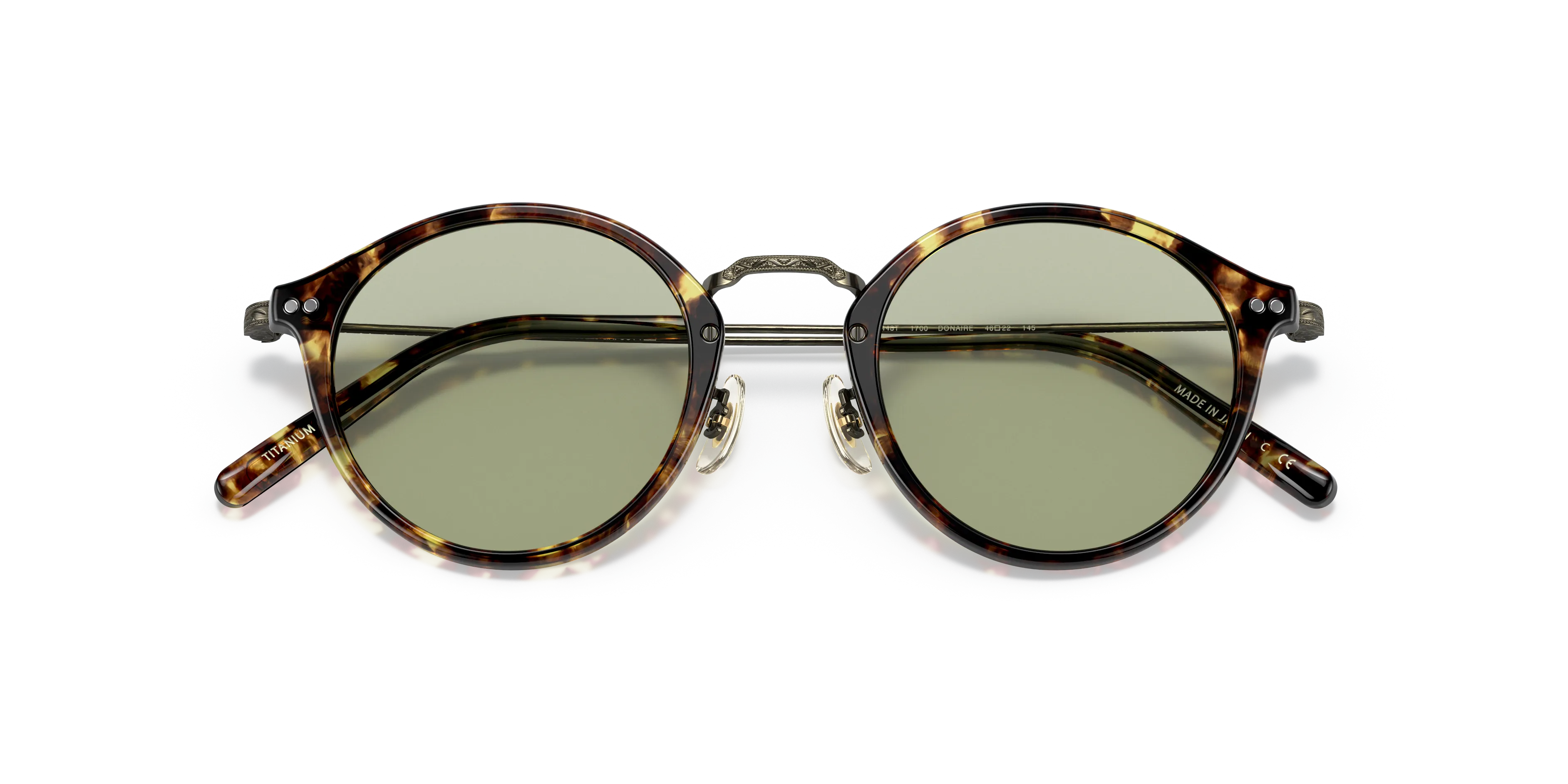 Oliver Peoples OV5448T DONAIRE 1700 Montature da vista Acetato Oro Verde Rotonda Normale - immagine 2
