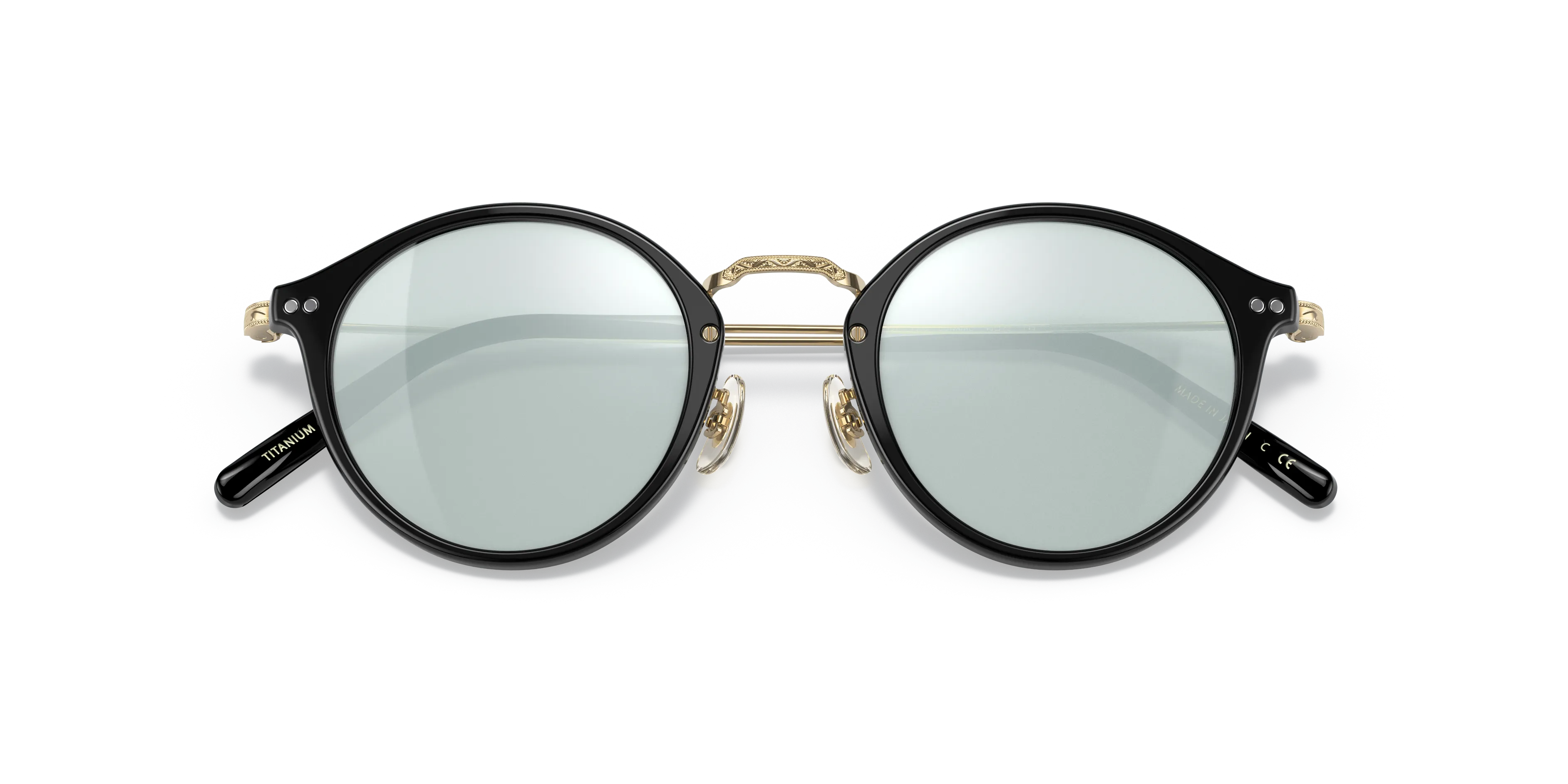 Oliver Peoples OV5448T DONAIRE 1005 Montature da vista Acetato Nero Grigio Rotonda Normale - immagine 2