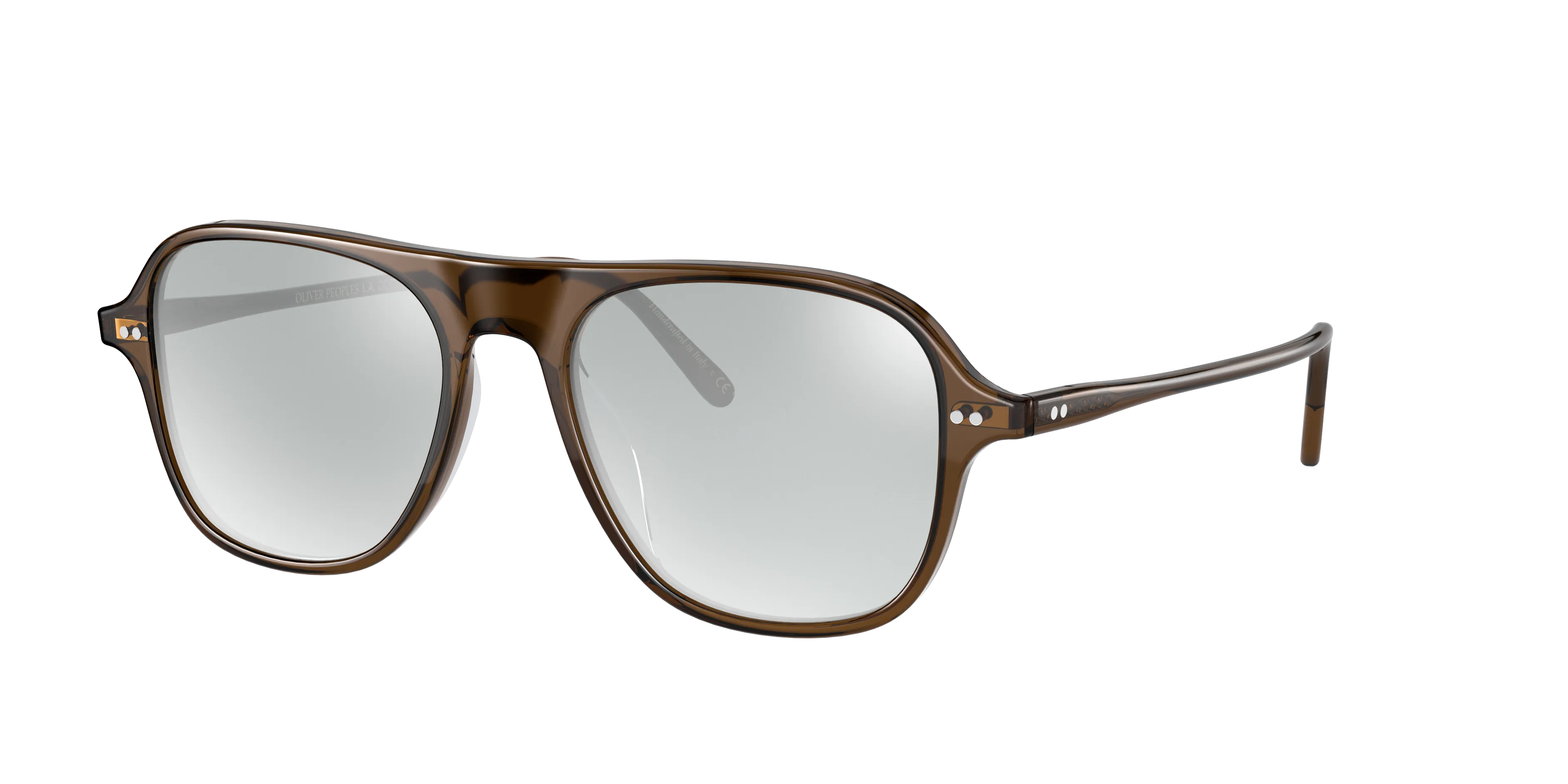 Oliver Peoples OV5439U NILOS 1625 Montature da vista Acetato Marrone Grigio Squadrata Normale - immagine 1