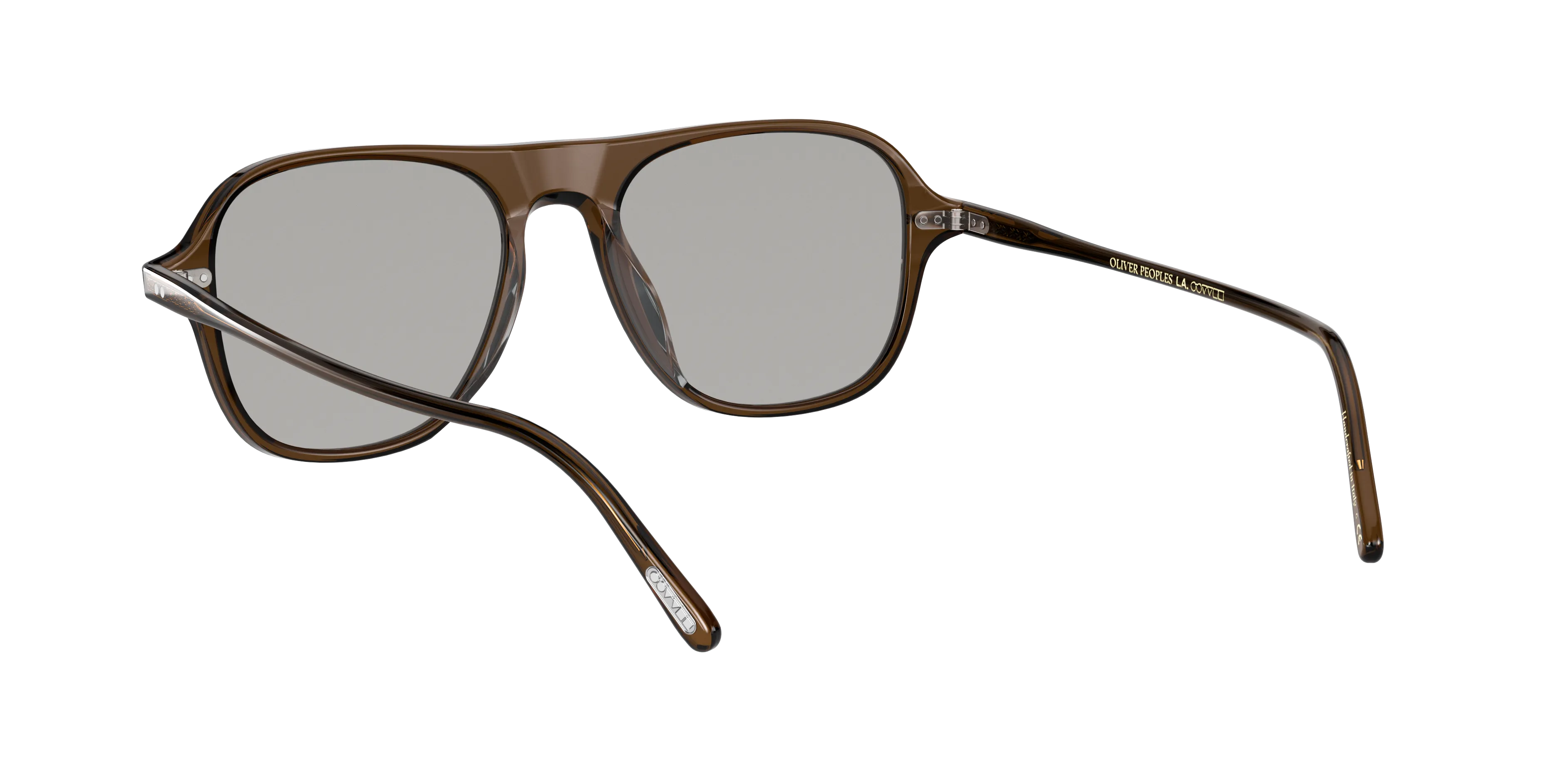 Oliver Peoples OV5439U NILOS 1625 Montature da vista Acetato Marrone Grigio Squadrata Normale - immagine 4