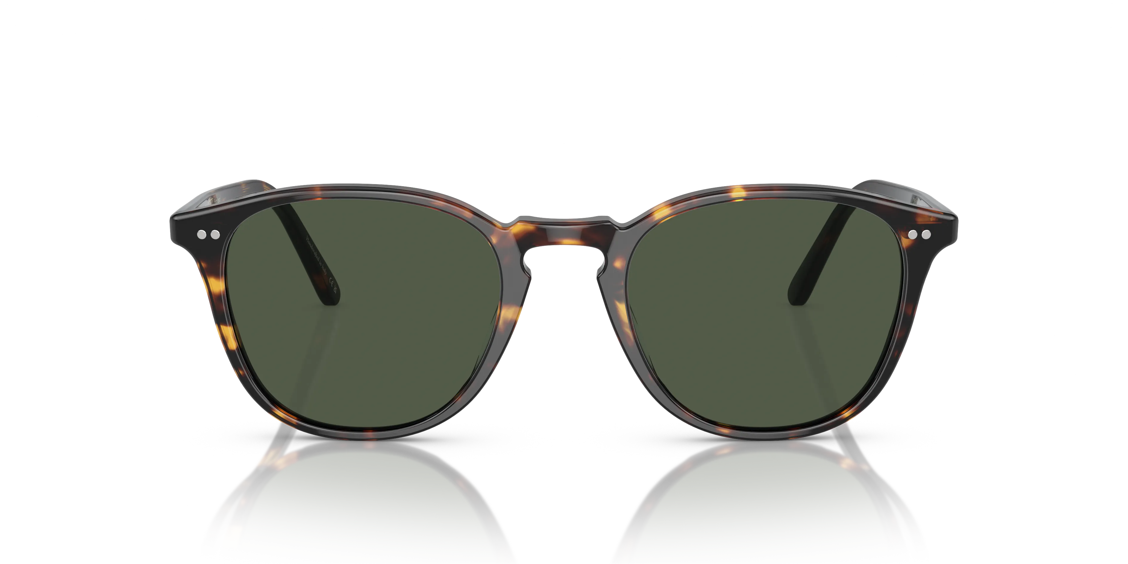 Oliver Peoples OV5414SU FORMAN L.A 16549A Occhiali da sole Acetato Tartaruga Verde G15 Squadrata Polarizzata - immagine 3