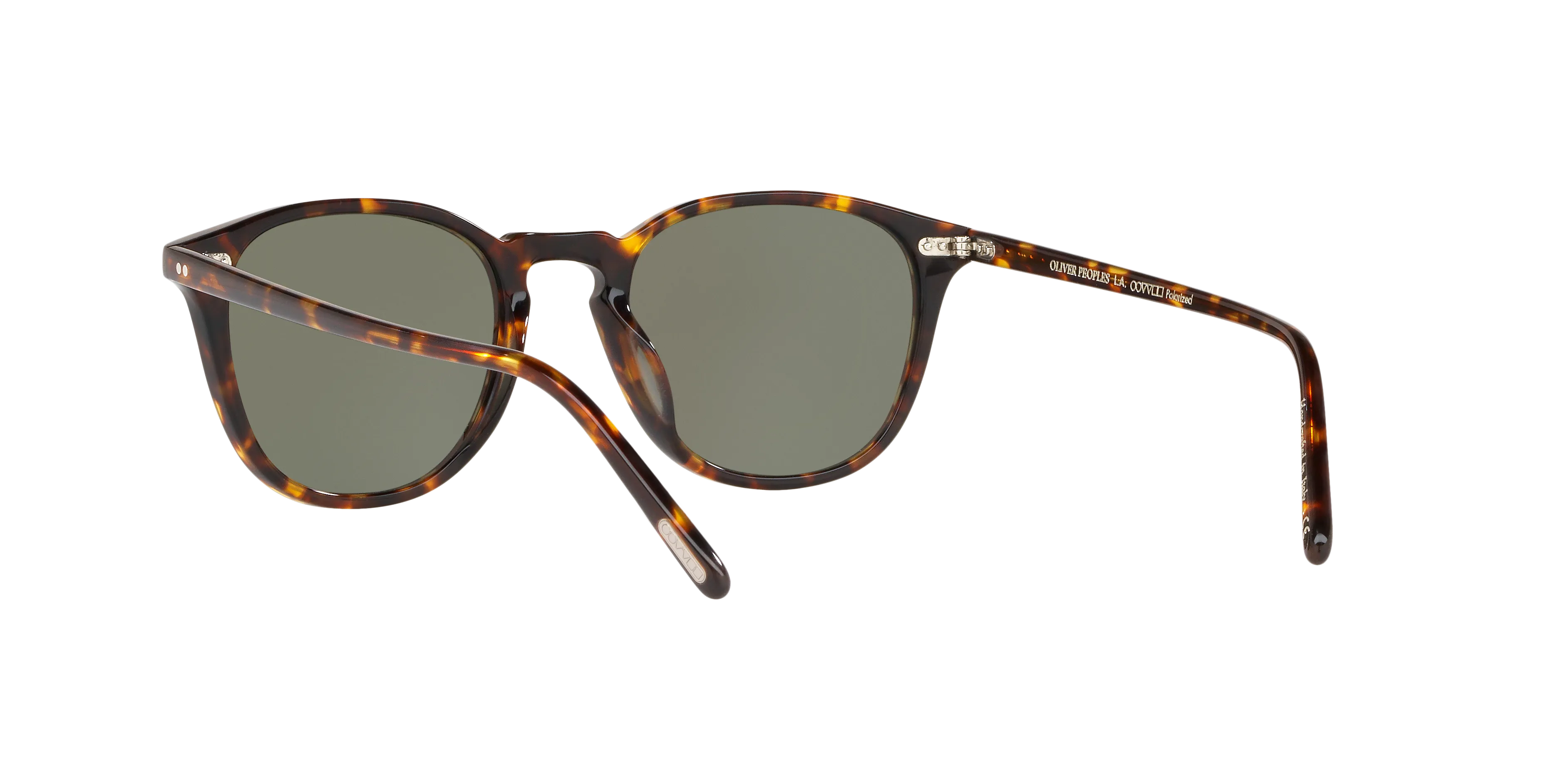 Oliver Peoples OV5414SU FORMAN L.A 16549A Occhiali da sole Acetato Tartaruga Verde G15 Squadrata Polarizzata - immagine 4