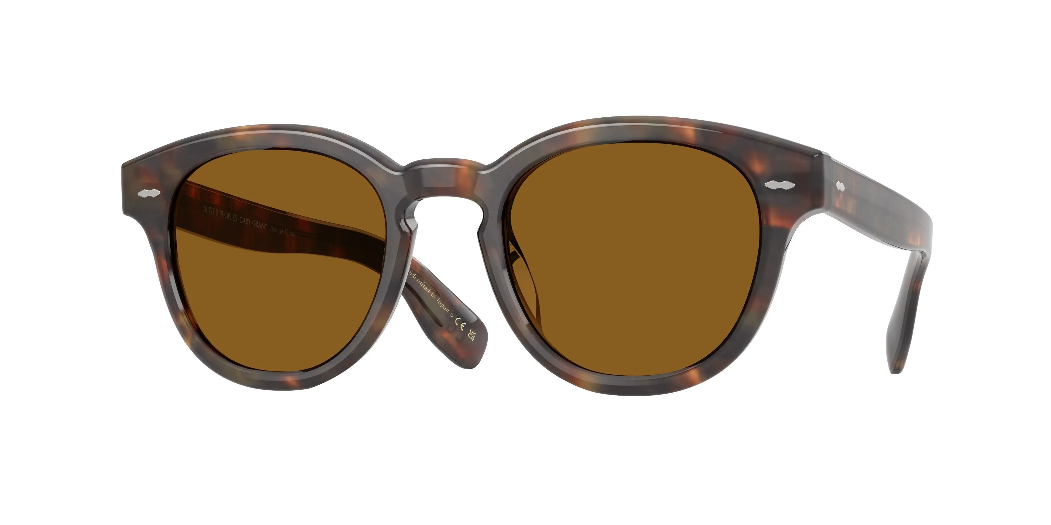 Oliver Peoples OV5413SU CARY GRANT SUN 180153 Occhiali da sole Acetato Marrone Marrone Pantos Normale - immagine 1