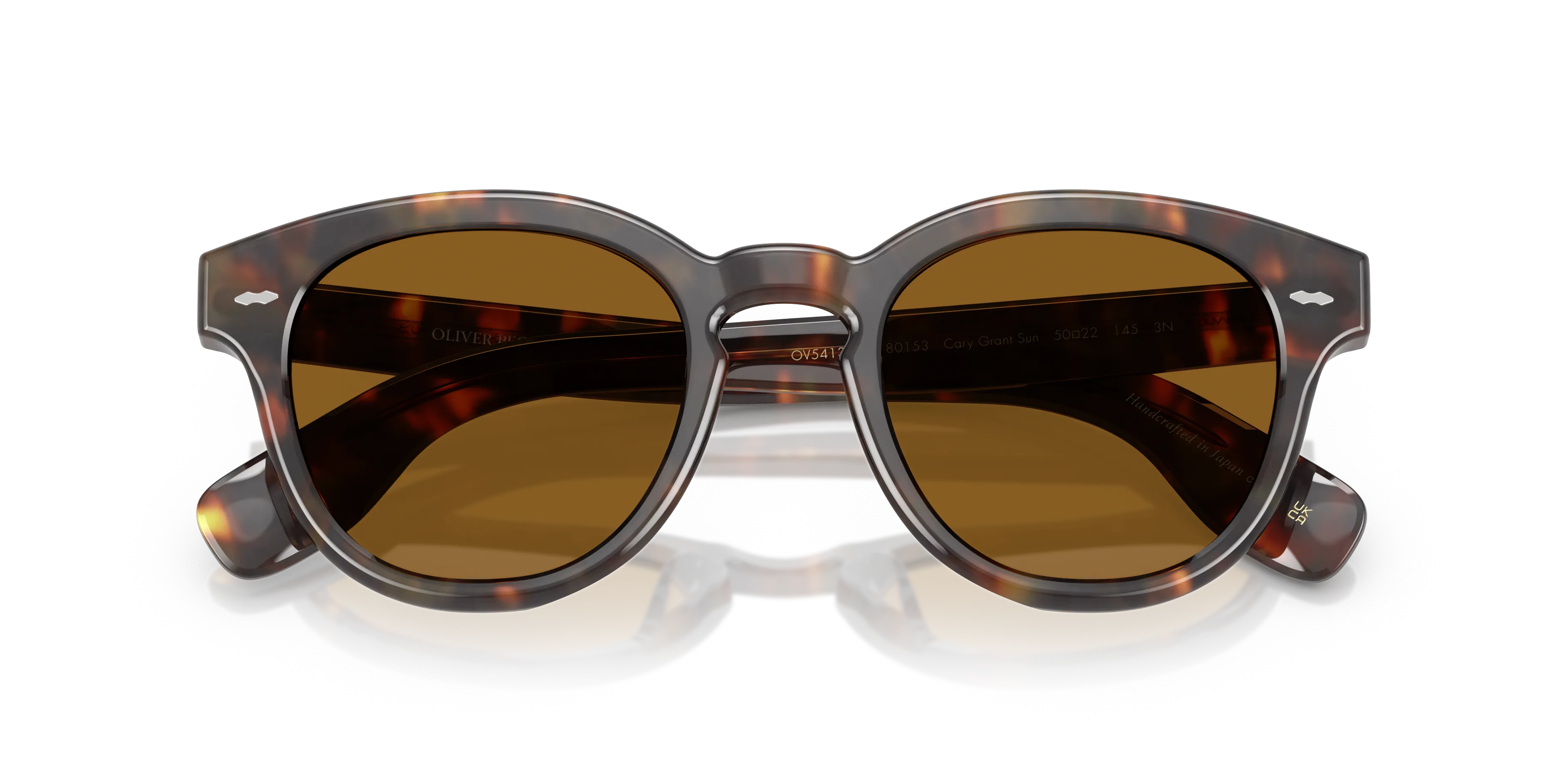 Oliver Peoples OV5413SU CARY GRANT SUN 180153 Occhiali da sole Acetato Marrone Marrone Pantos Normale - immagine 2