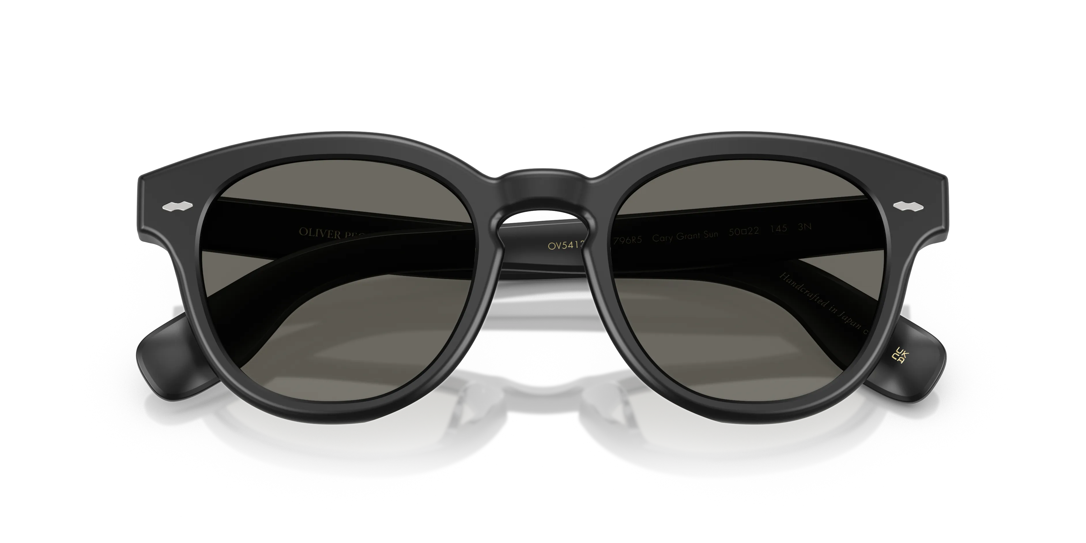 Oliver Peoples OV5413SU CARY GRANT SUN 1796R5 Occhiali da sole Acetato Nero Grigio Pantos Normale - immagine 2