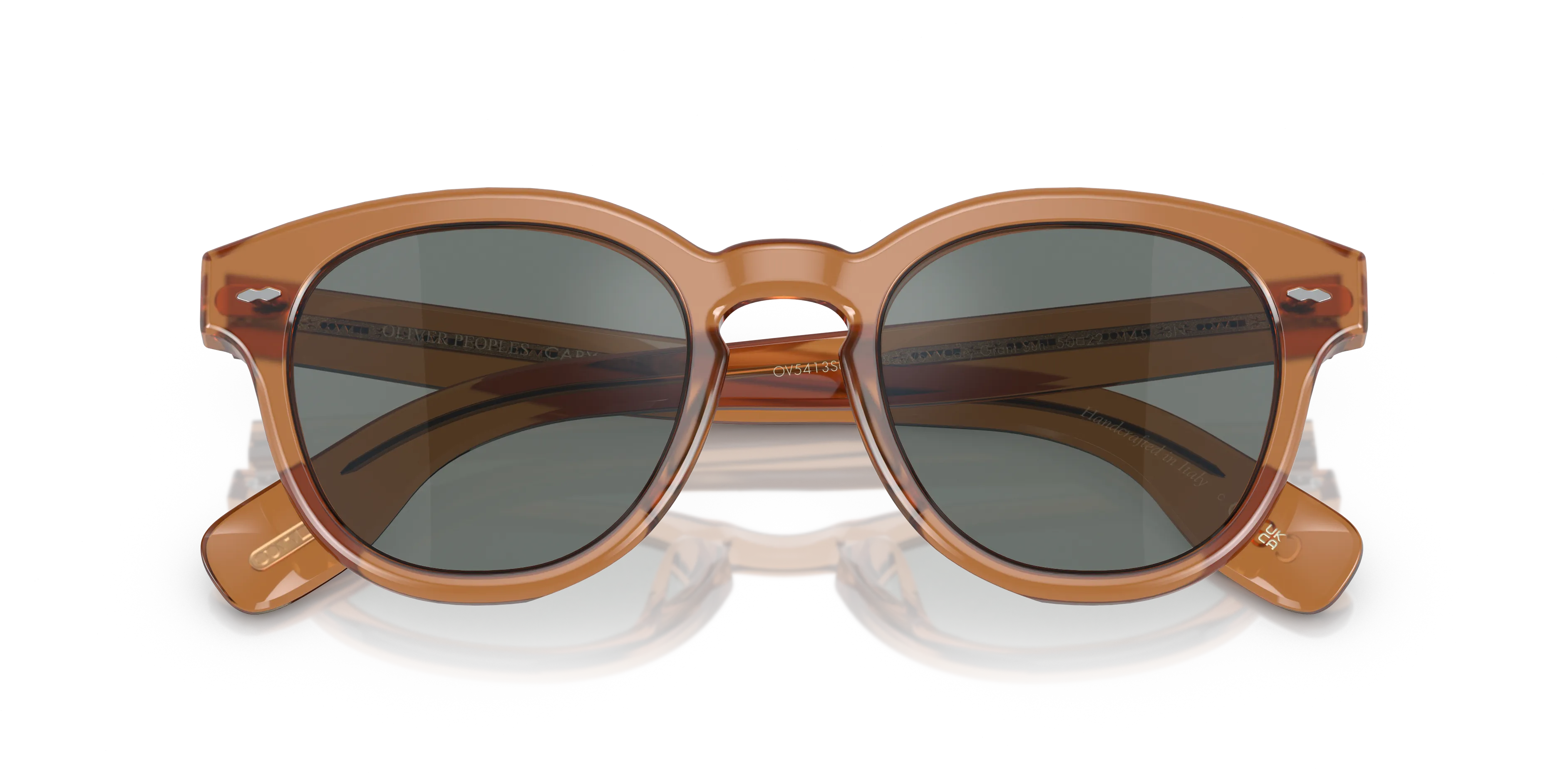 Oliver Peoples OV5413SU CARY GRANT SUN 1783W5 Occhiali da sole Acetato Marrone Blu Pantos Normale - immagine 2