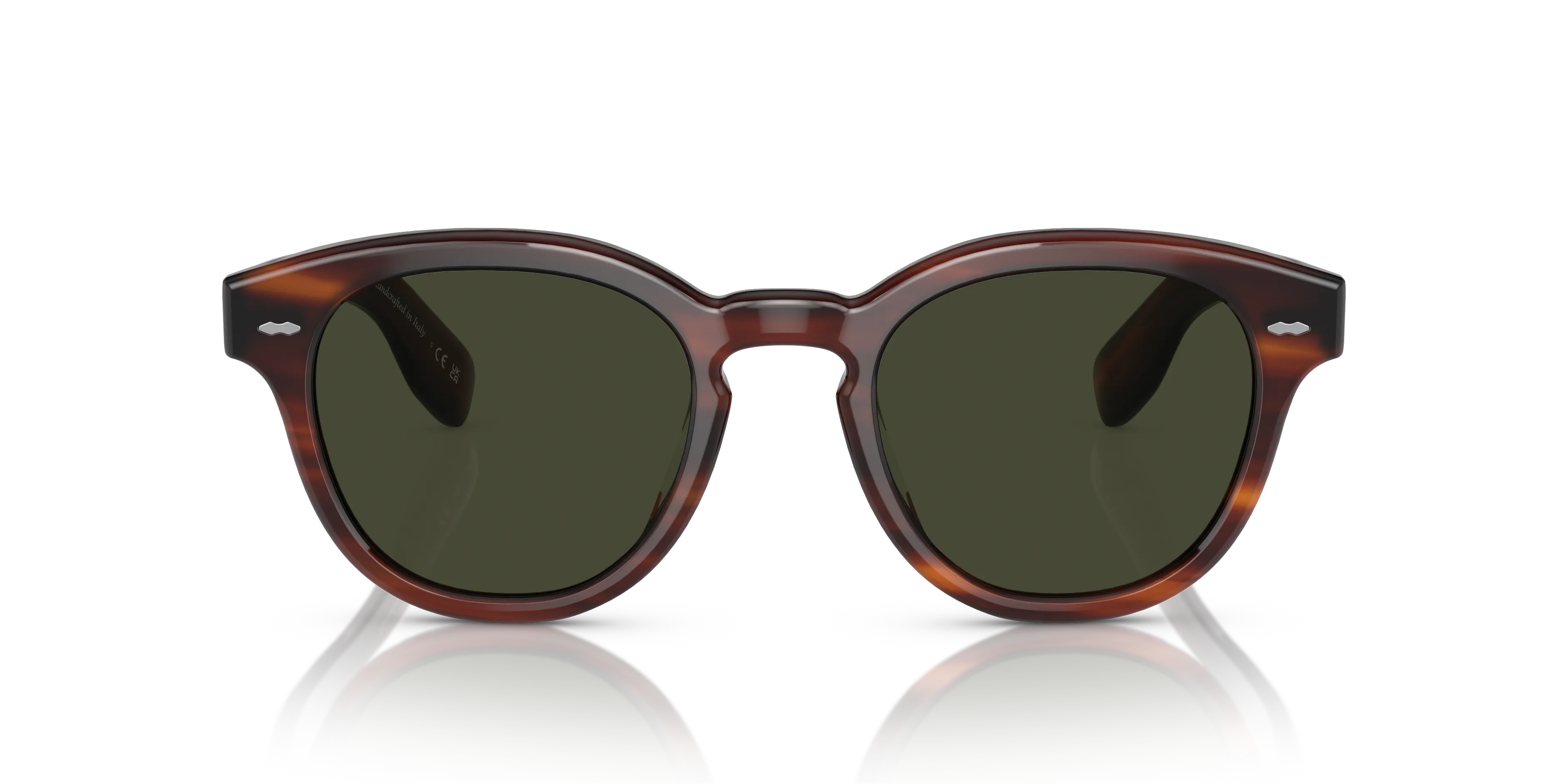 Oliver Peoples OV5413SU CARY GRANT SUN 1679P1 Occhiali da sole Acetato Tartaruga Verde G15 Pantos Polarizzata - immagine 3