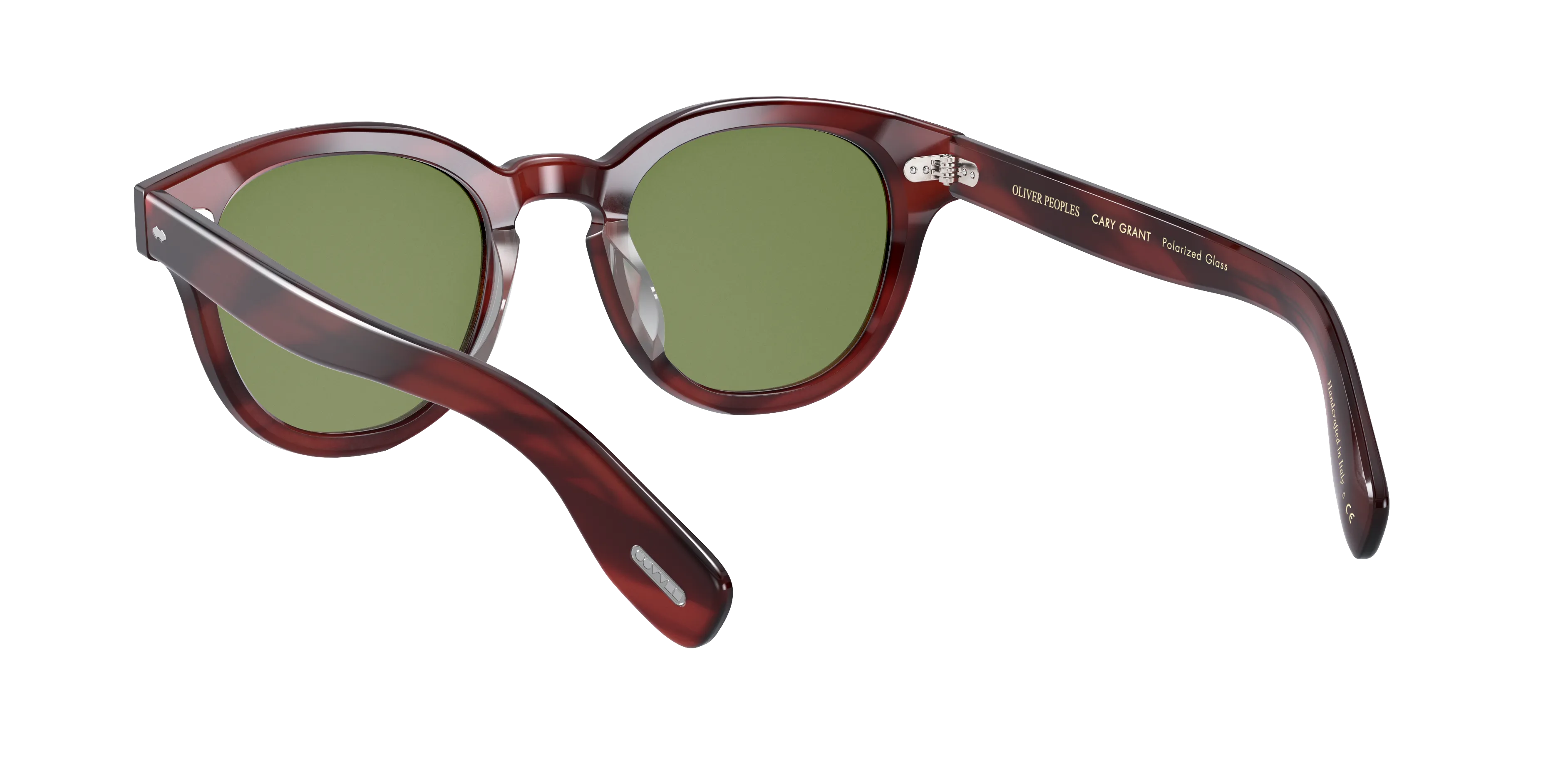 Oliver Peoples OV5413SU CARY GRANT SUN 1679P1 Occhiali da sole Acetato Tartaruga Verde G15 Pantos Polarizzata - immagine 4