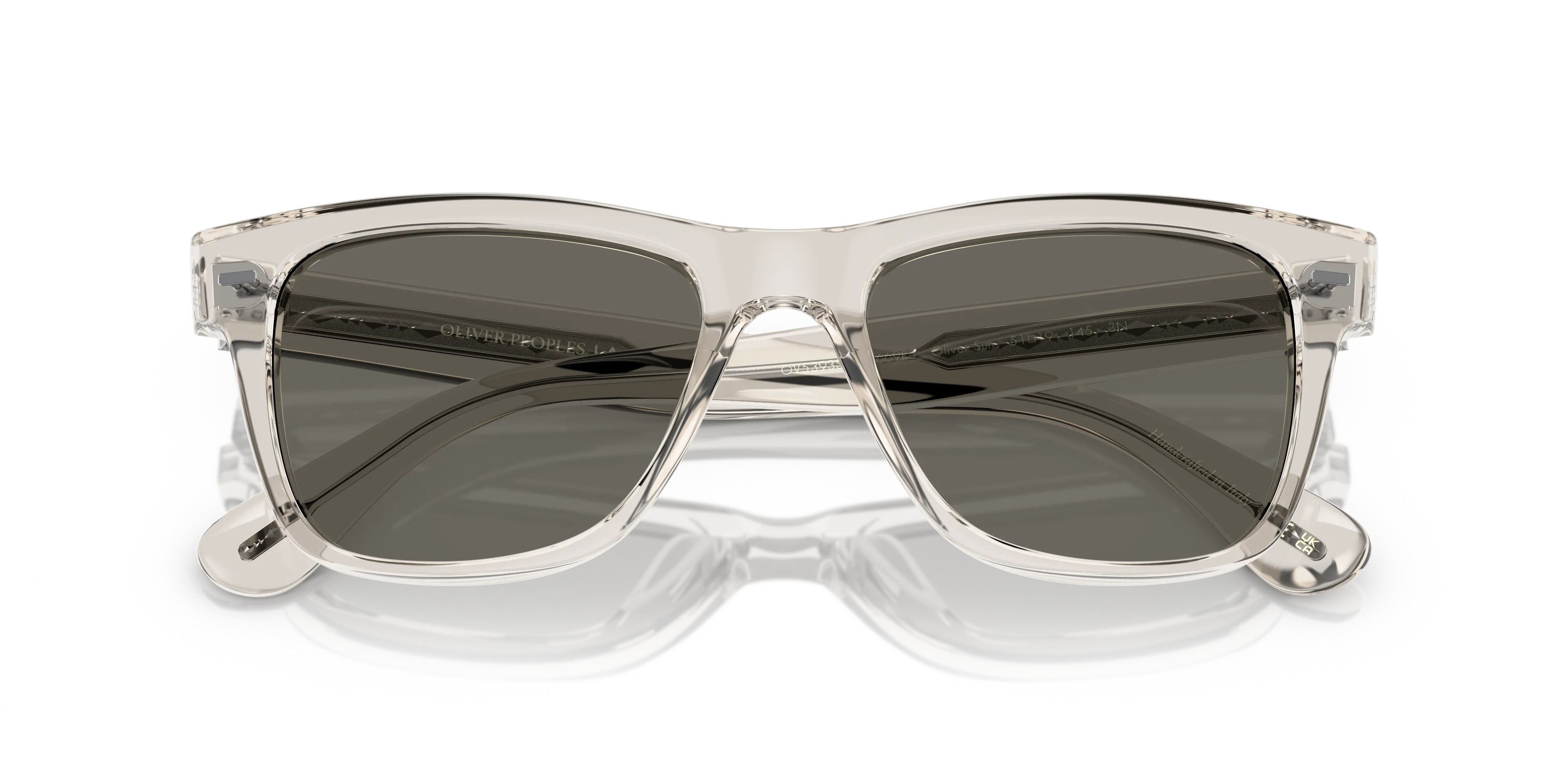 Oliver Peoples OV5393SU OLIVER SUN 1669R5 Occhiali da sole Acetato Nero Grigio Squadrata Normale - immagine 2