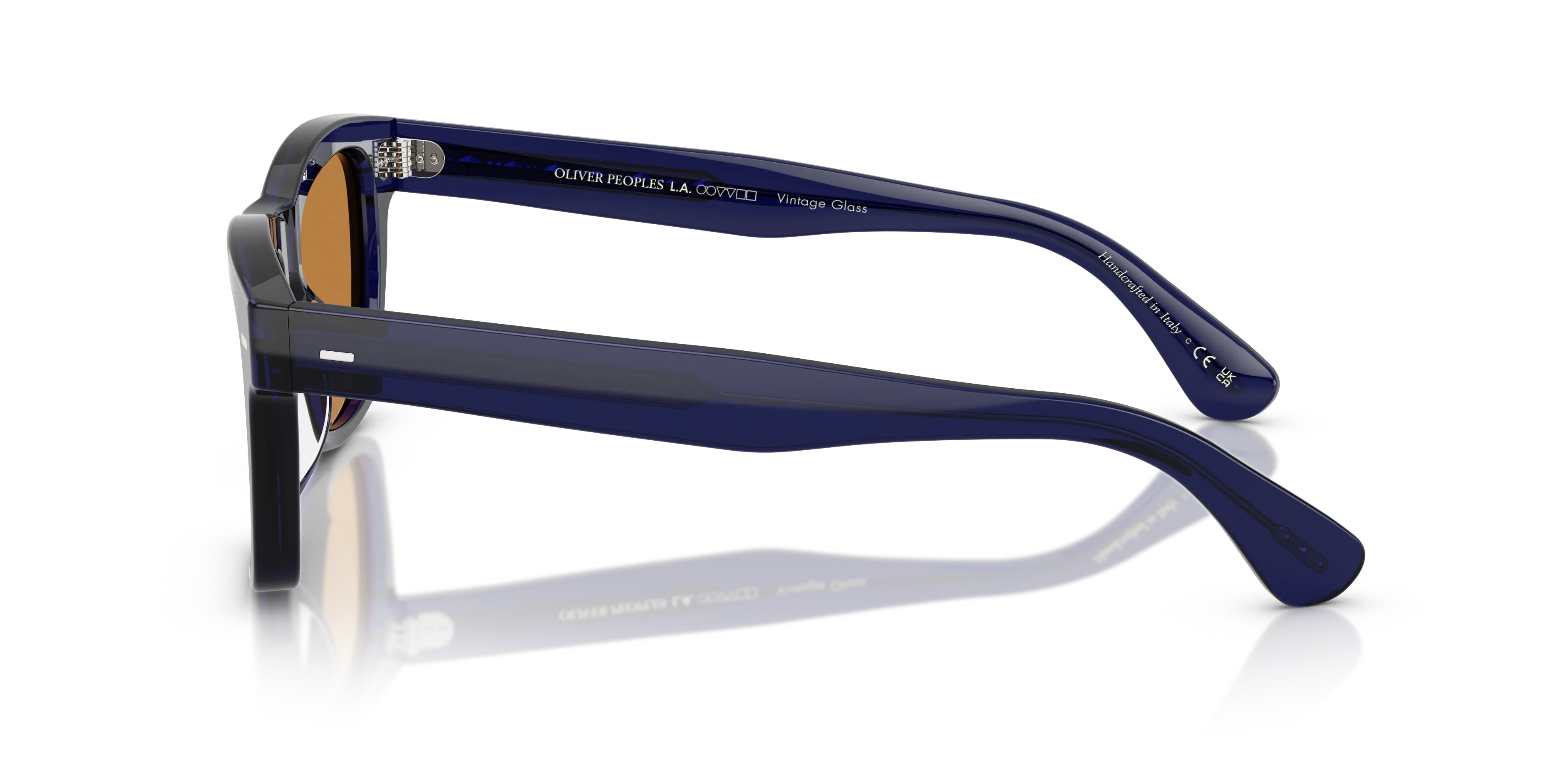 Oliver Peoples OV5393SU OLIVER SUN 156653 Occhiali da sole Acetato Blu Arancione Squadrata Normale - immagine 4