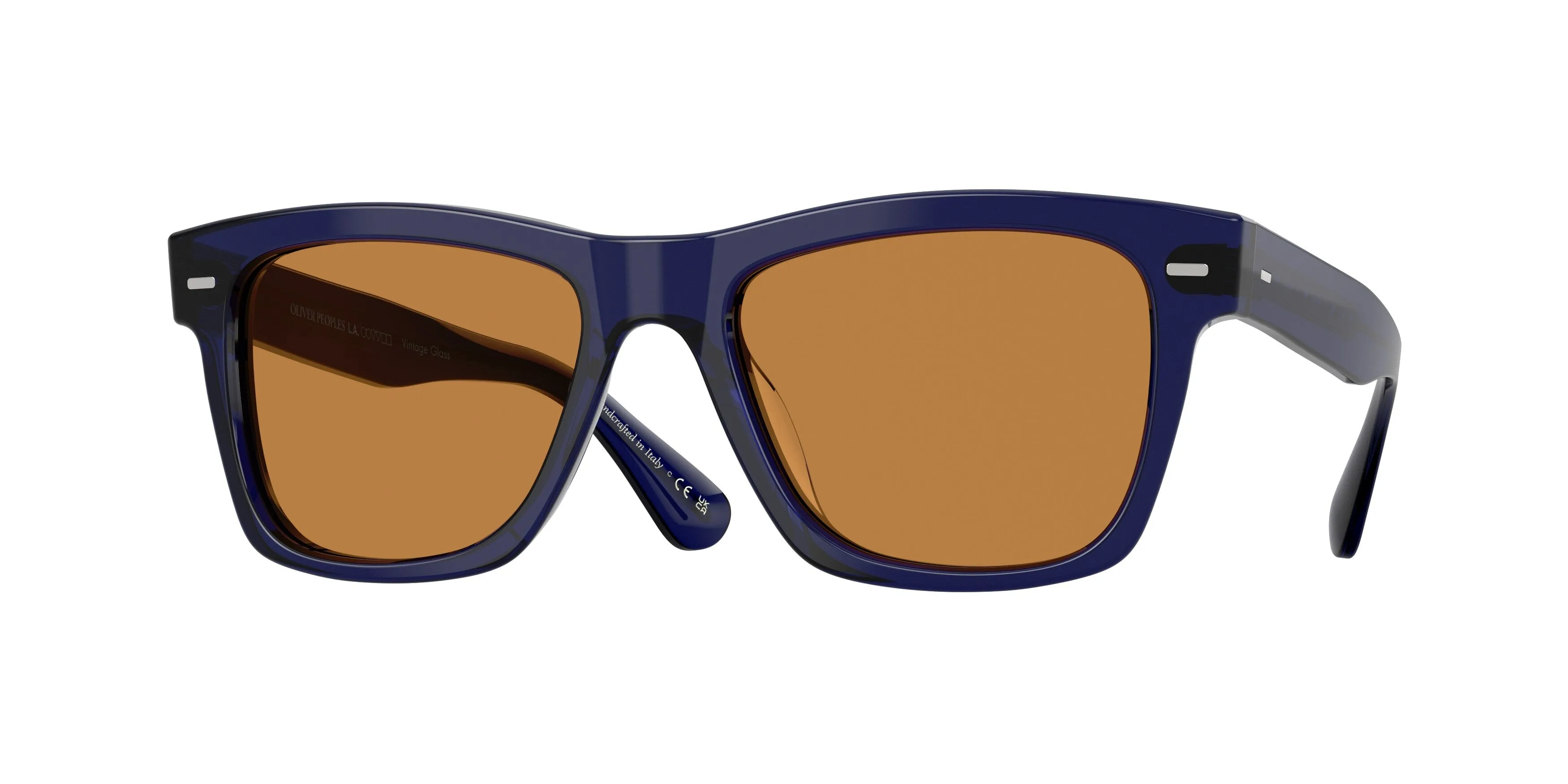 Oliver Peoples OV5393SU OLIVER SUN 156653 Occhiali da sole Acetato Blu Arancione Squadrata Normale - immagine 1