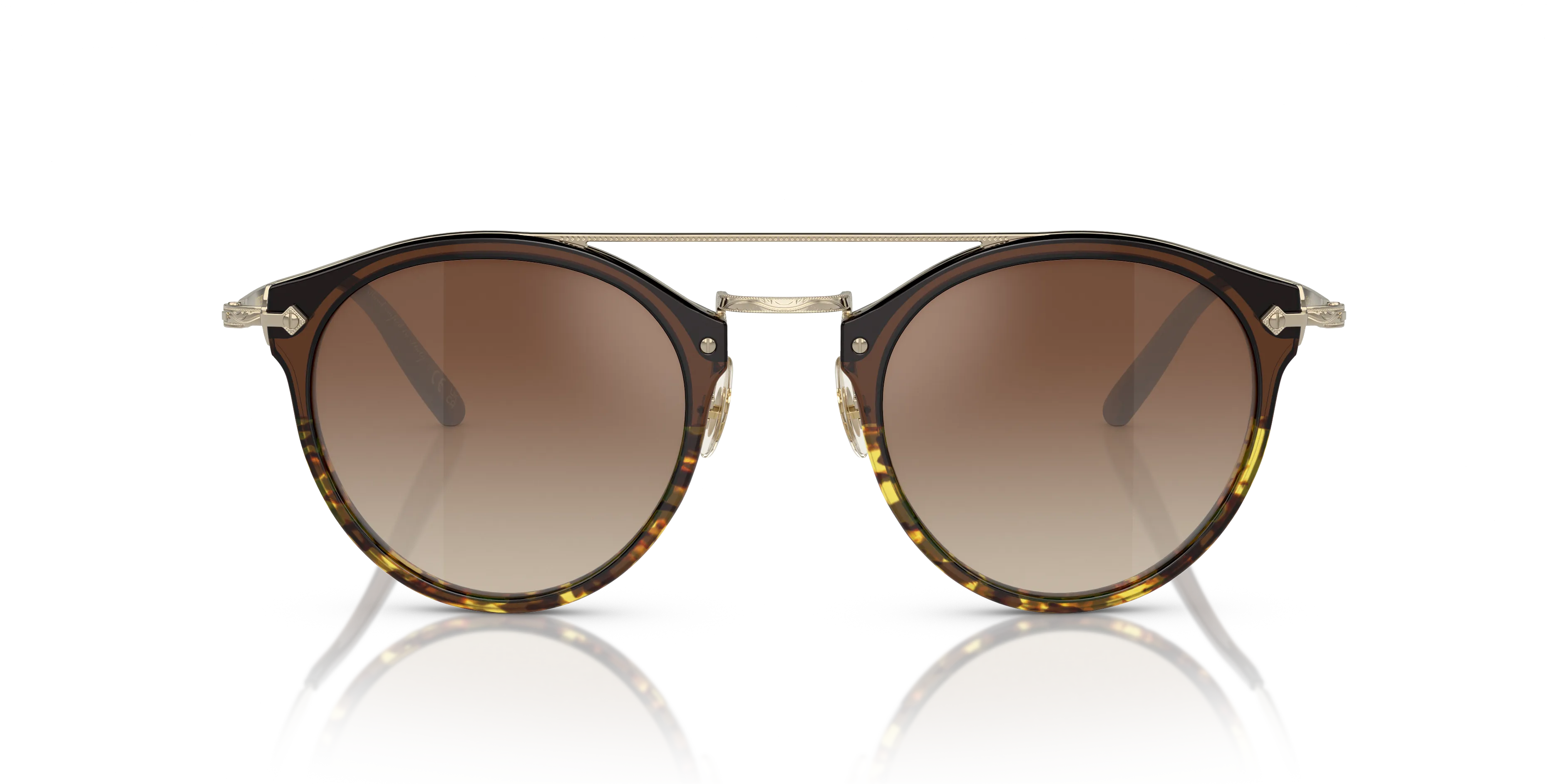Oliver Peoples OV5349S REMICK 1756Q1 Occhiali da sole Acetato Marrone Marrone Pantos Normale - immagine 3