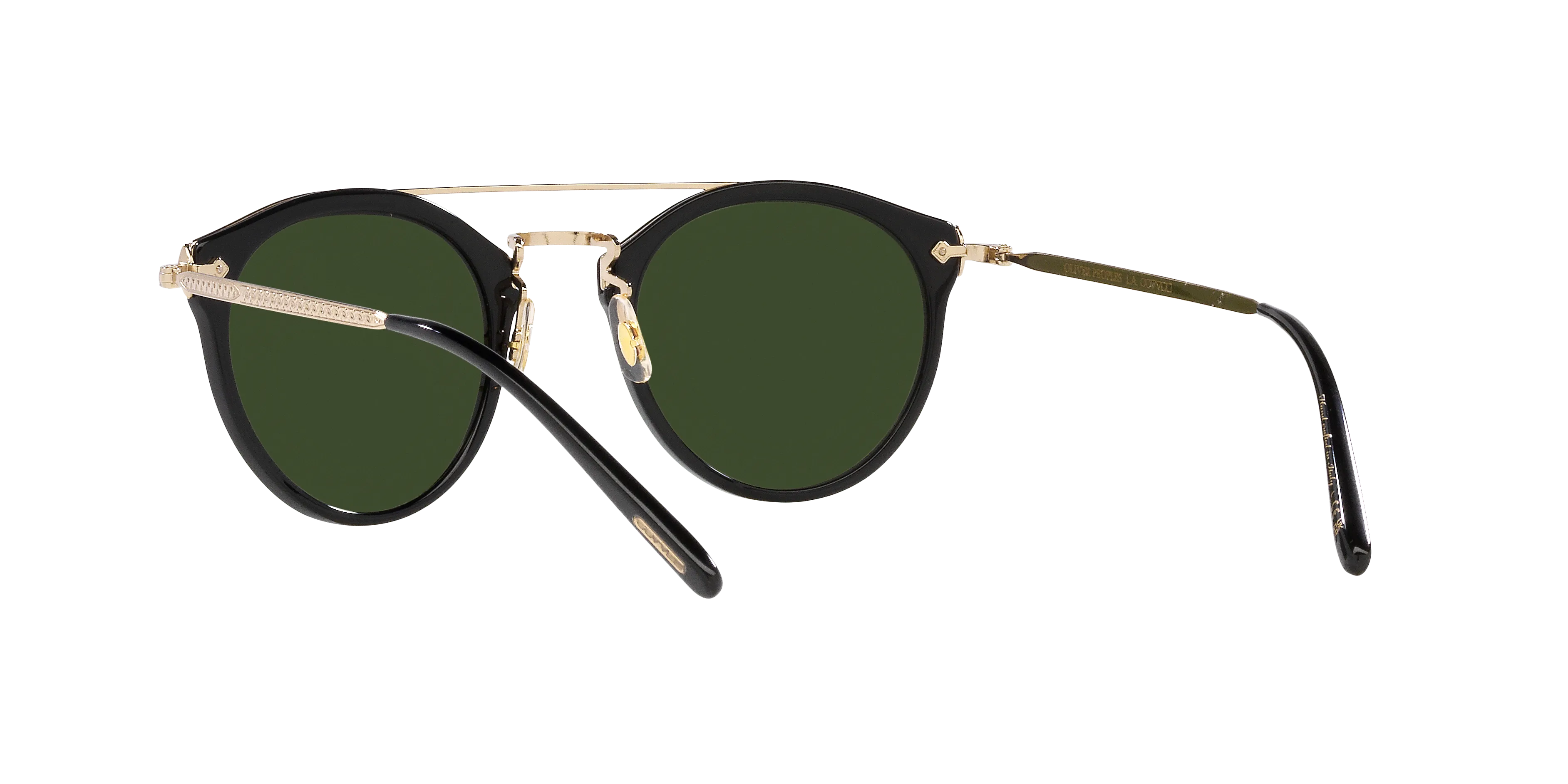 Oliver Peoples OV5349S REMICK 100571 Occhiali da sole Acetato Nero Verde Pantos Normale - immagine 4