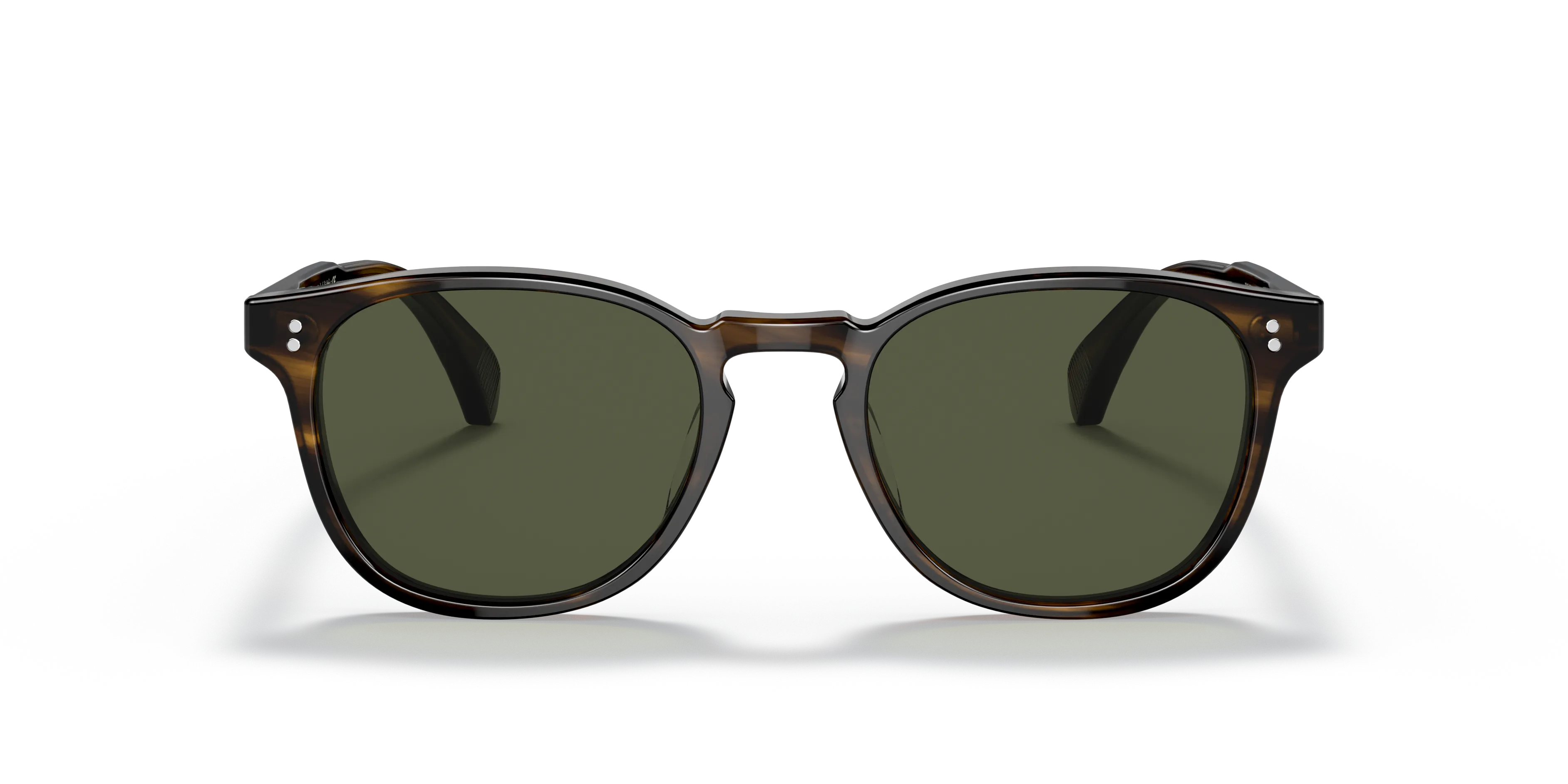 Oliver Peoples OV5298SU FINLEY ESQ. SUN (U) 167752 Occhiali da sole Acetato Marrone Verde G15 Rotonda Normale - immagine 3