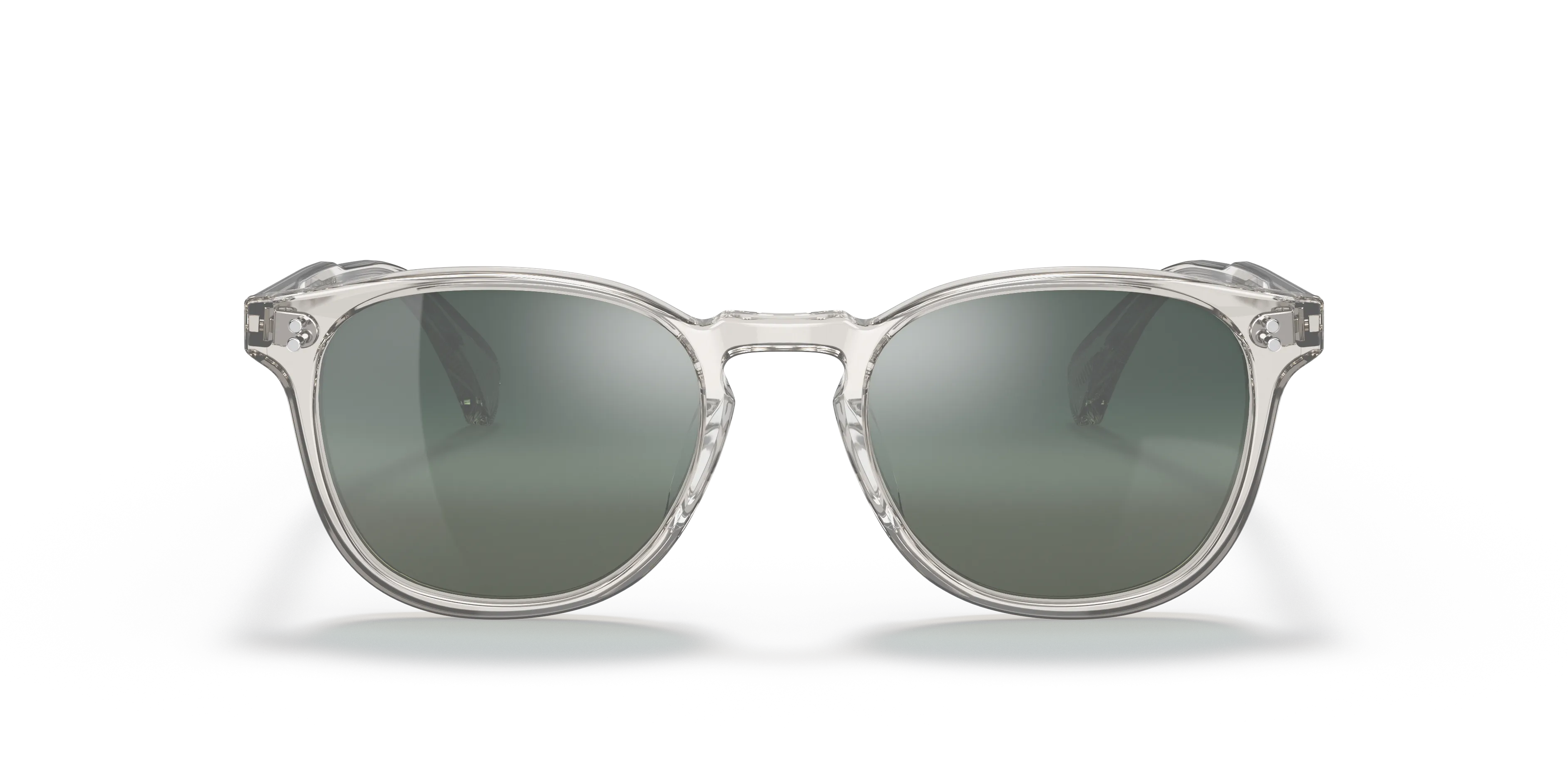 Oliver Peoples OV5298SU FINLEY ESQ. SUN (U) 166941 Occhiali da sole Acetato Nero Argento Rotonda Normale - immagine 3