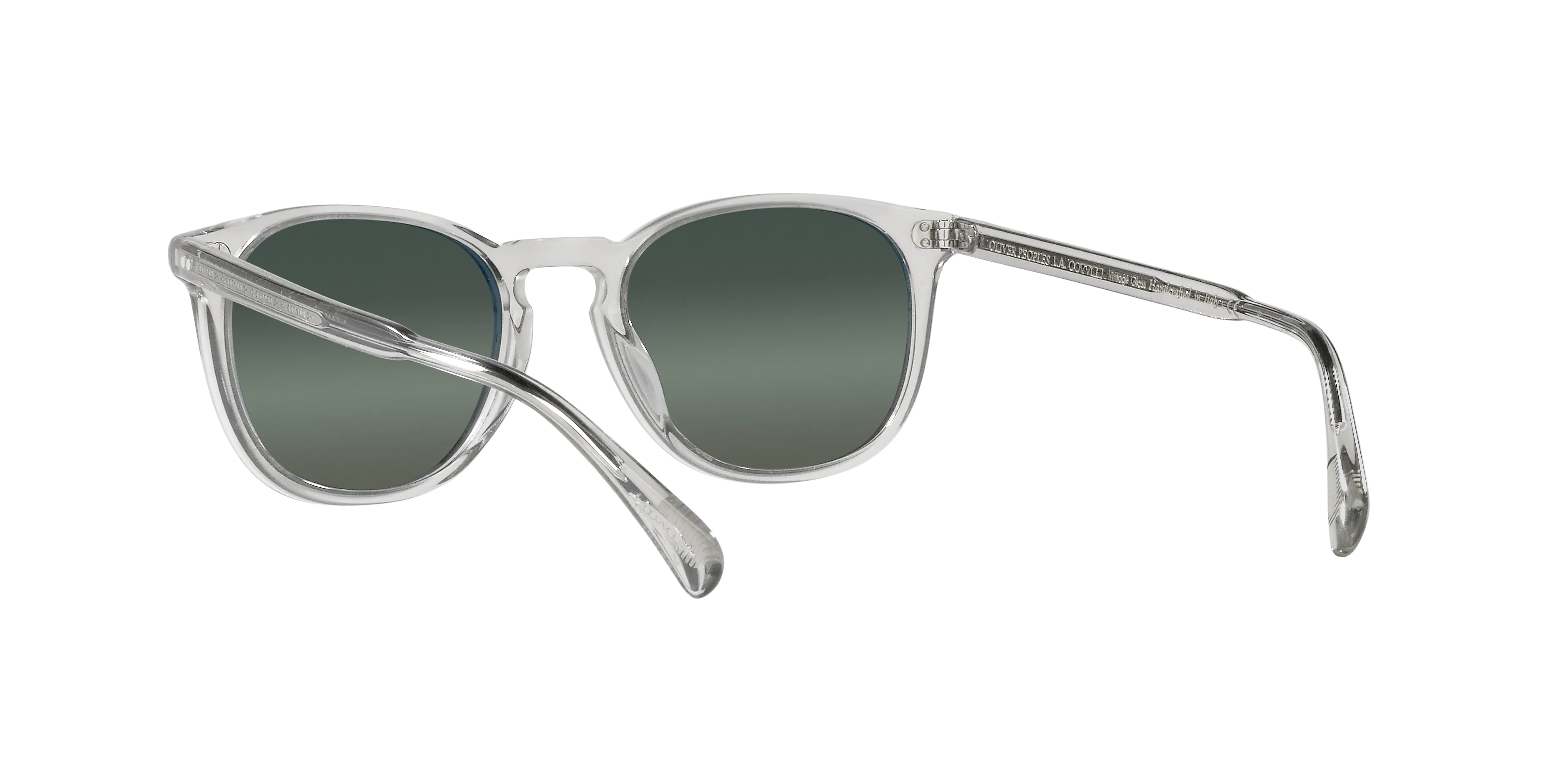 Oliver Peoples OV5298SU FINLEY ESQ. SUN (U) 166941 Occhiali da sole Acetato Nero Argento Rotonda Normale - immagine 4