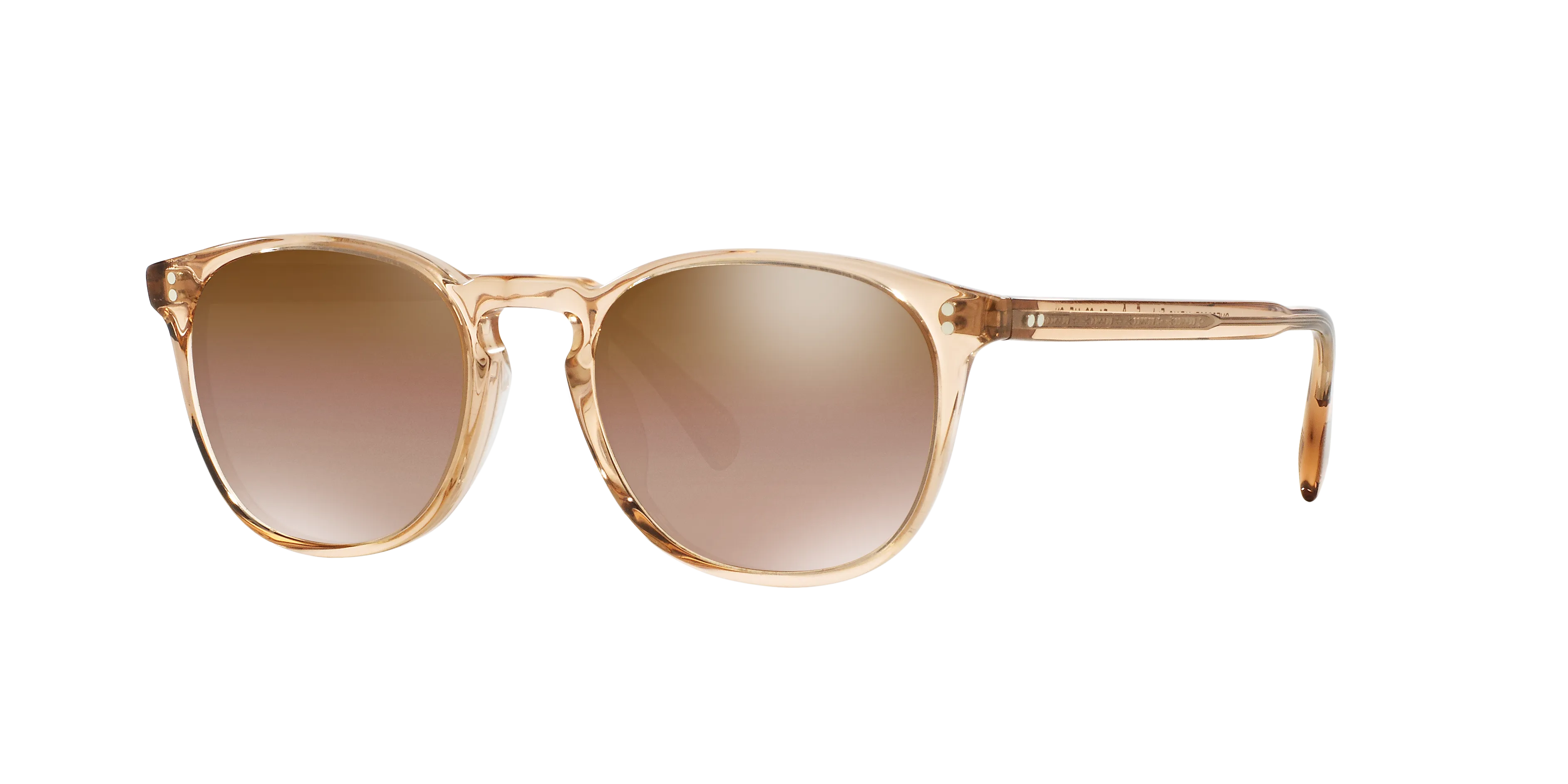 Oliver Peoples OV5298SU FINLEY ESQ. SUN (U) 147142 Occhiali da sole Acetato Rosa Marrone Rotonda Normale - immagine 1