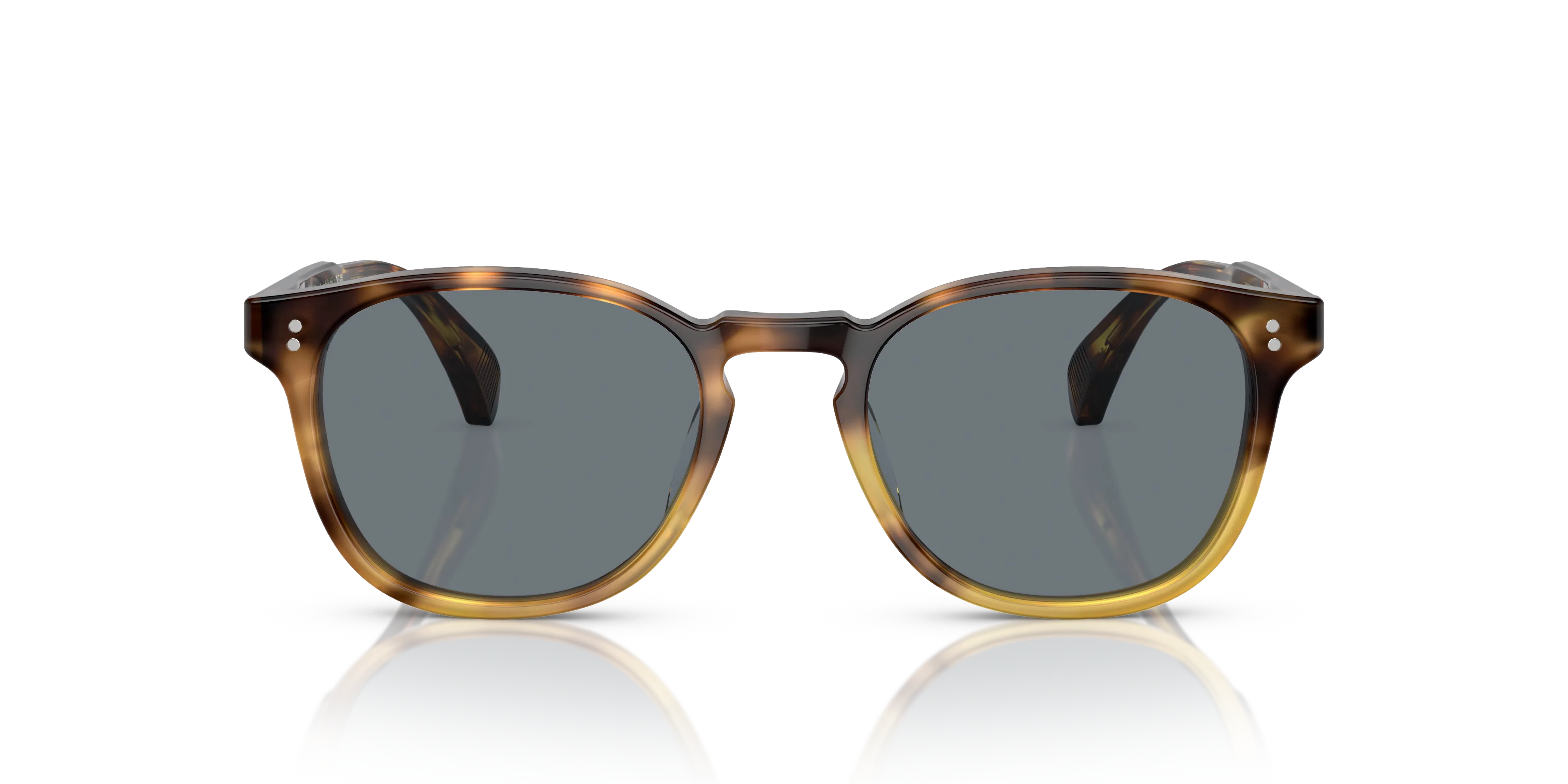 Oliver Peoples OV5298SU FINLEY ESQ. SUN (U) 1409R8 Occhiali da sole Acetato Marrone Grigio Rotonda Fotocromatiche - immagine 3