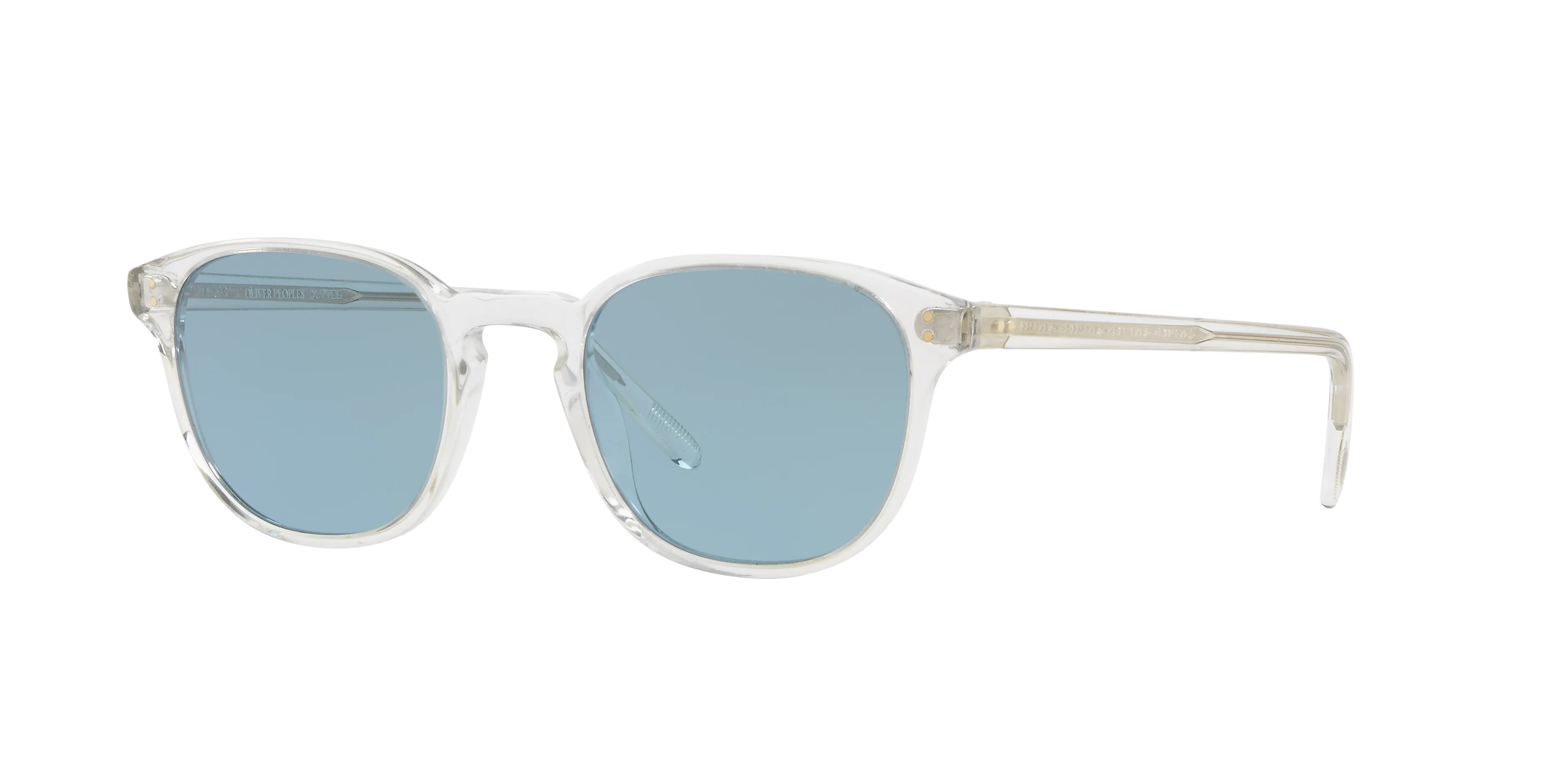 Oliver Peoples OV5219S FAIRMONT SUN 110156 Occhiali da sole Acetato Trasparente Blu Squadrata Normale - immagine 1