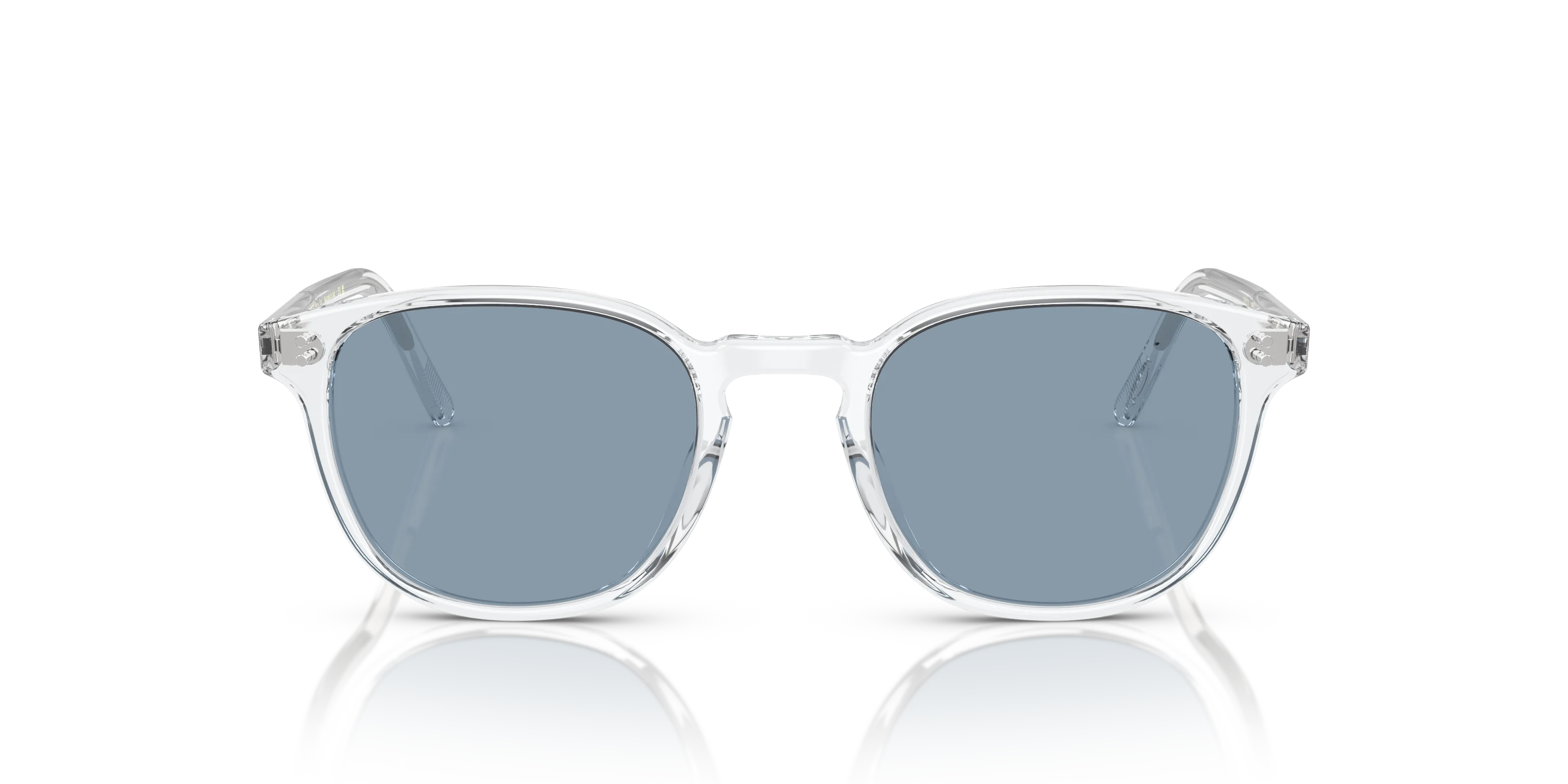 Oliver Peoples OV5219S FAIRMONT SUN 110156 Occhiali da sole Acetato Trasparente Blu Squadrata Normale - immagine 3