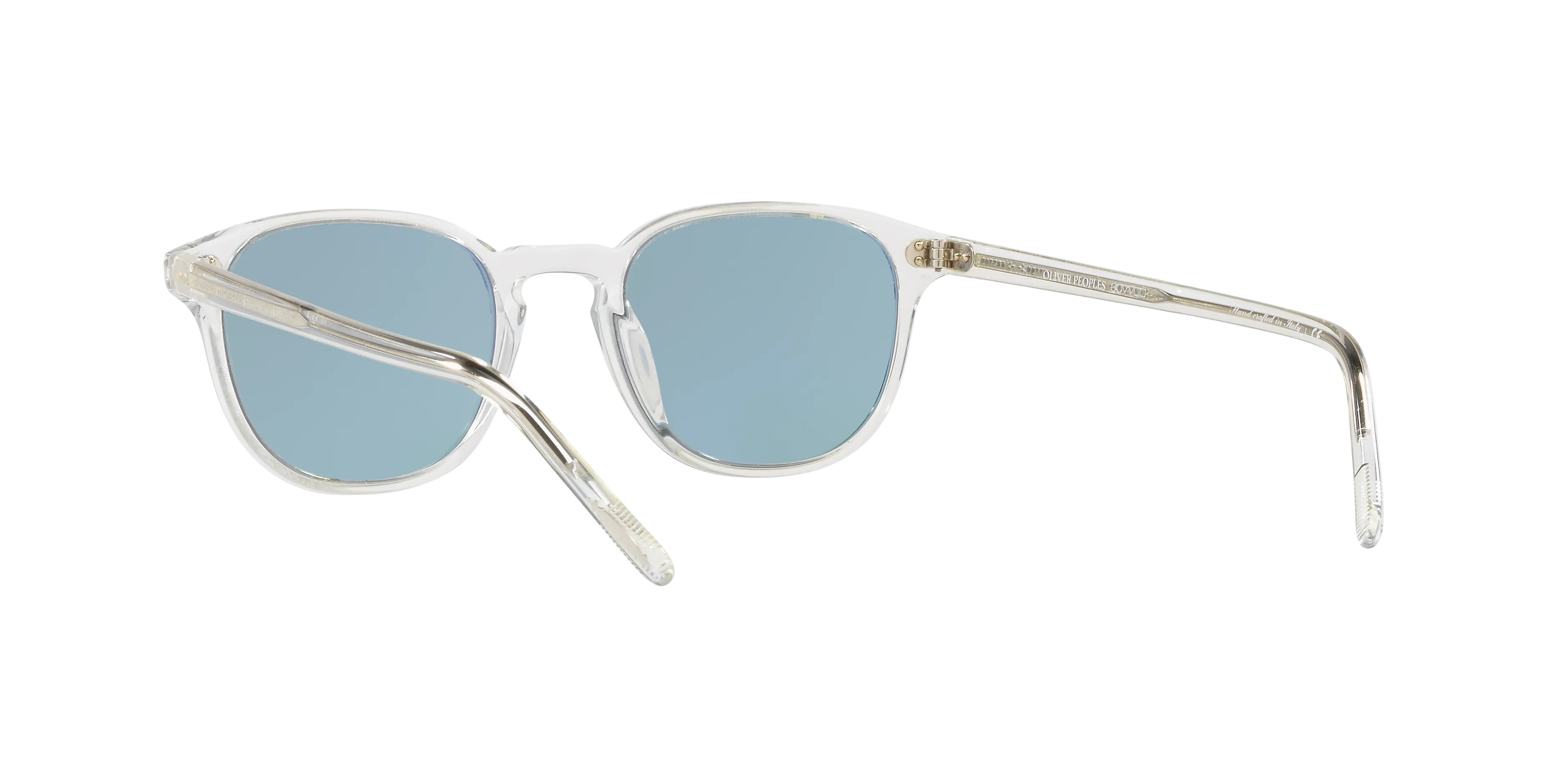 Oliver Peoples OV5219S FAIRMONT SUN 110156 Occhiali da sole Acetato Trasparente Blu Squadrata Normale - immagine 4