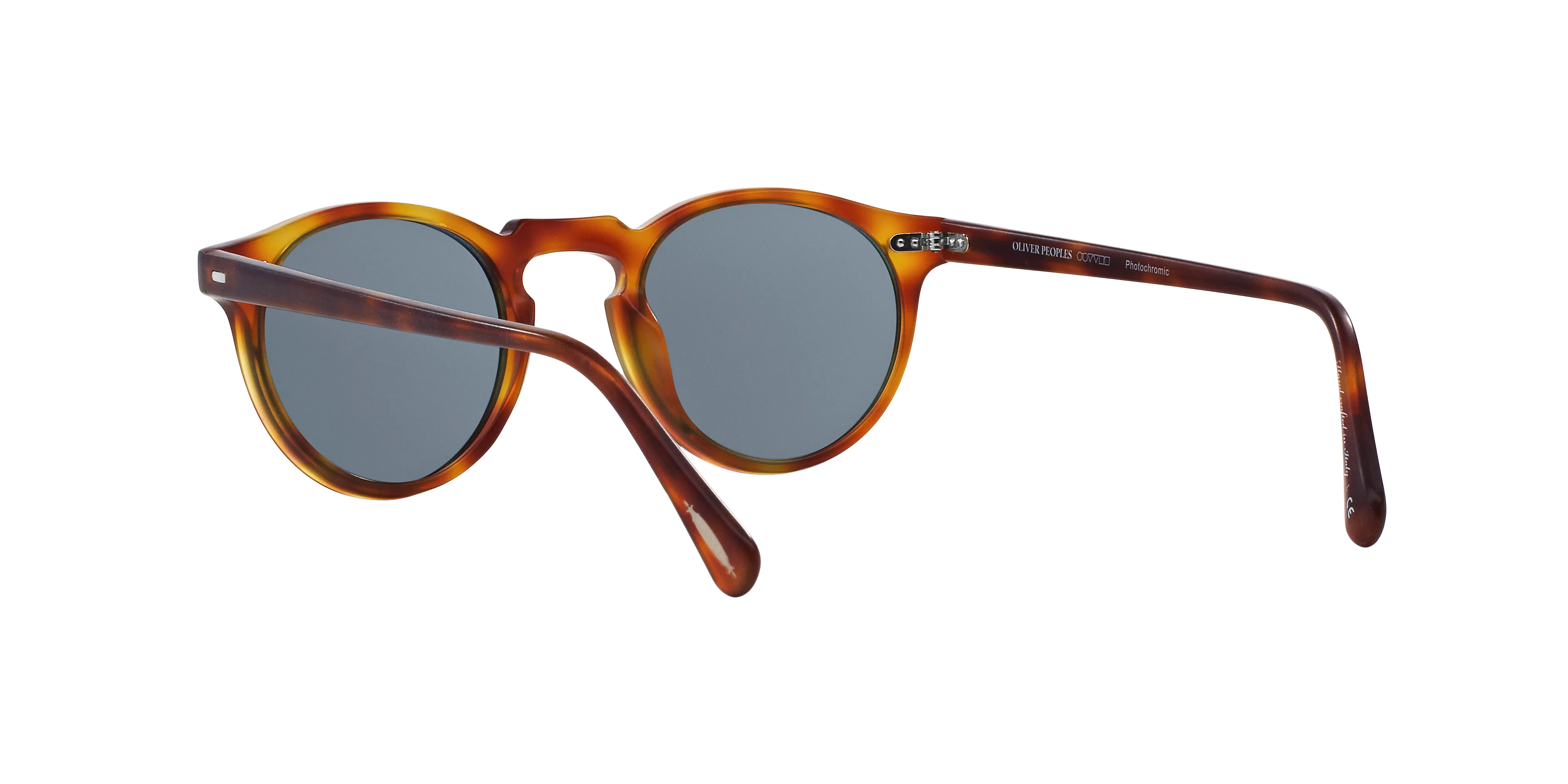 Oliver Peoples OV5217S GREGORY PECK SUN 1483R8 Occhiali da sole Acetato Tartaruga Grigio Pantos Fotocromatiche - immagine 4