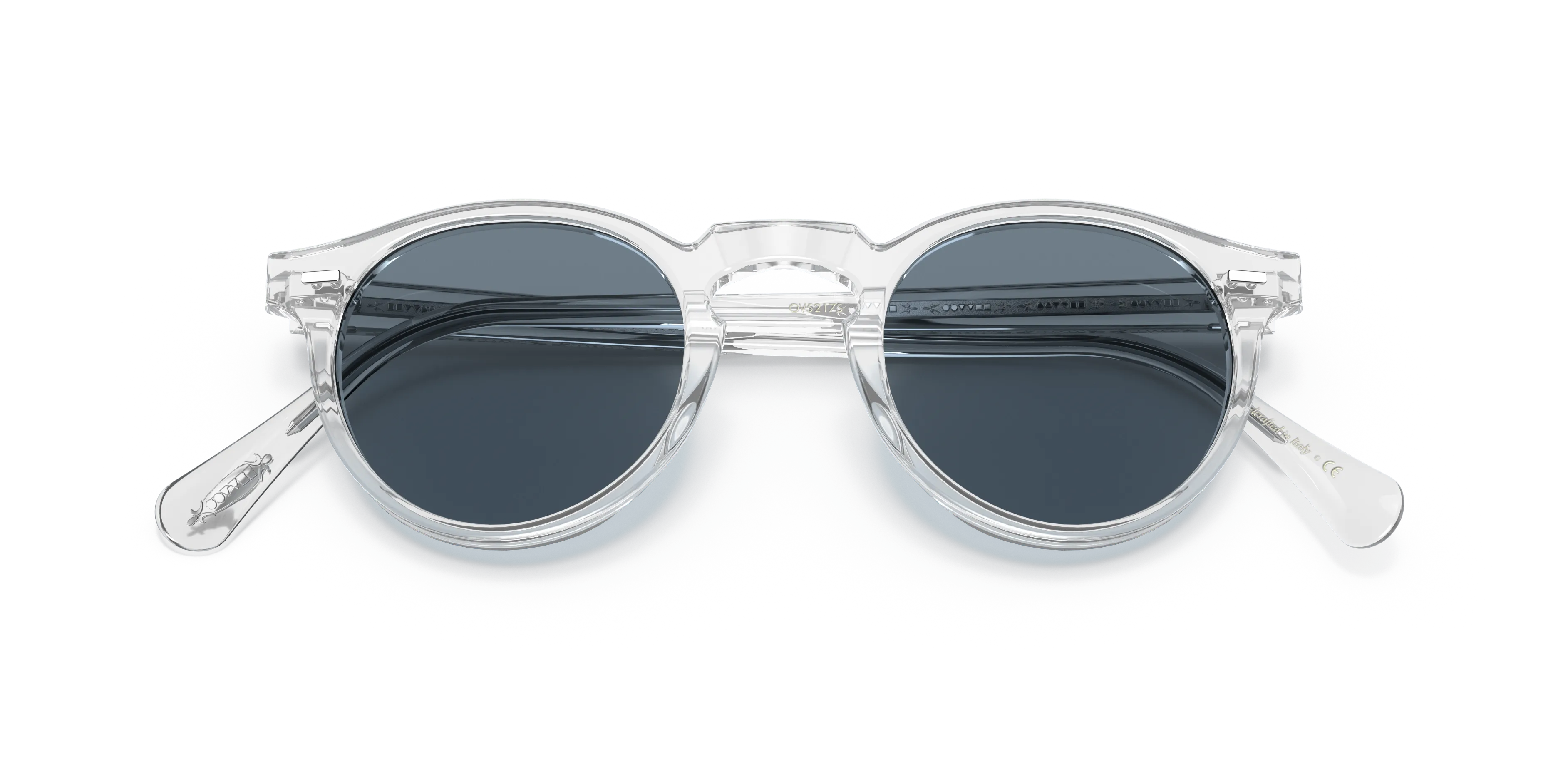 Oliver Peoples OV5217S GREGORY PECK SUN 1101R8 Occhiali da sole Acetato Trasparente Grigio Pantos Fotocromatiche - immagine 2