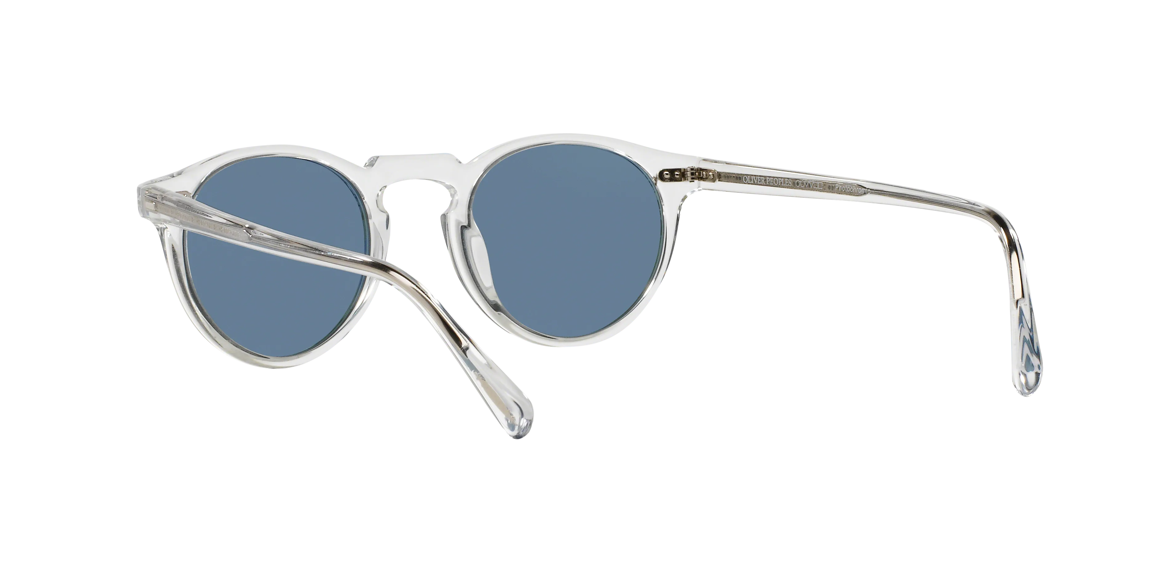 Oliver Peoples OV5217S GREGORY PECK SUN 1101R8 Occhiali da sole Acetato Trasparente Grigio Pantos Fotocromatiche - immagine 4